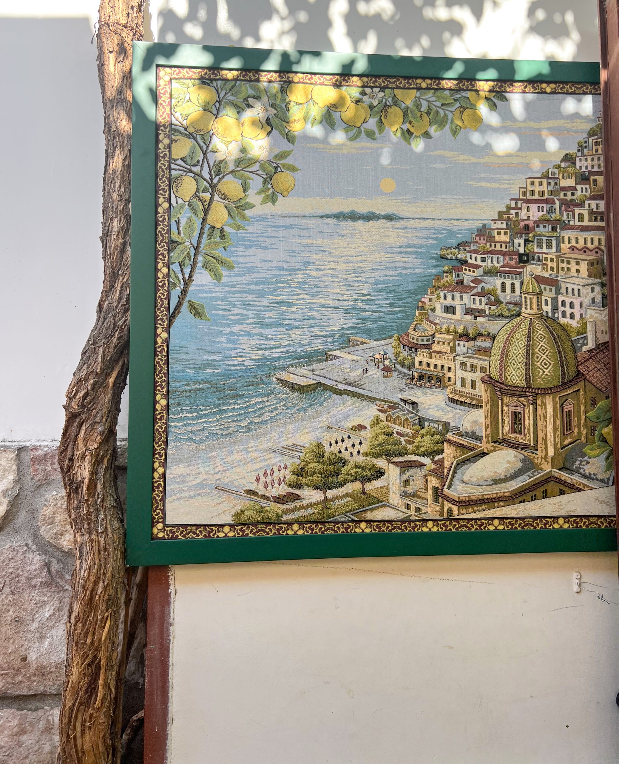 Bus- und Fährfahrt entlang der Küste, Positano