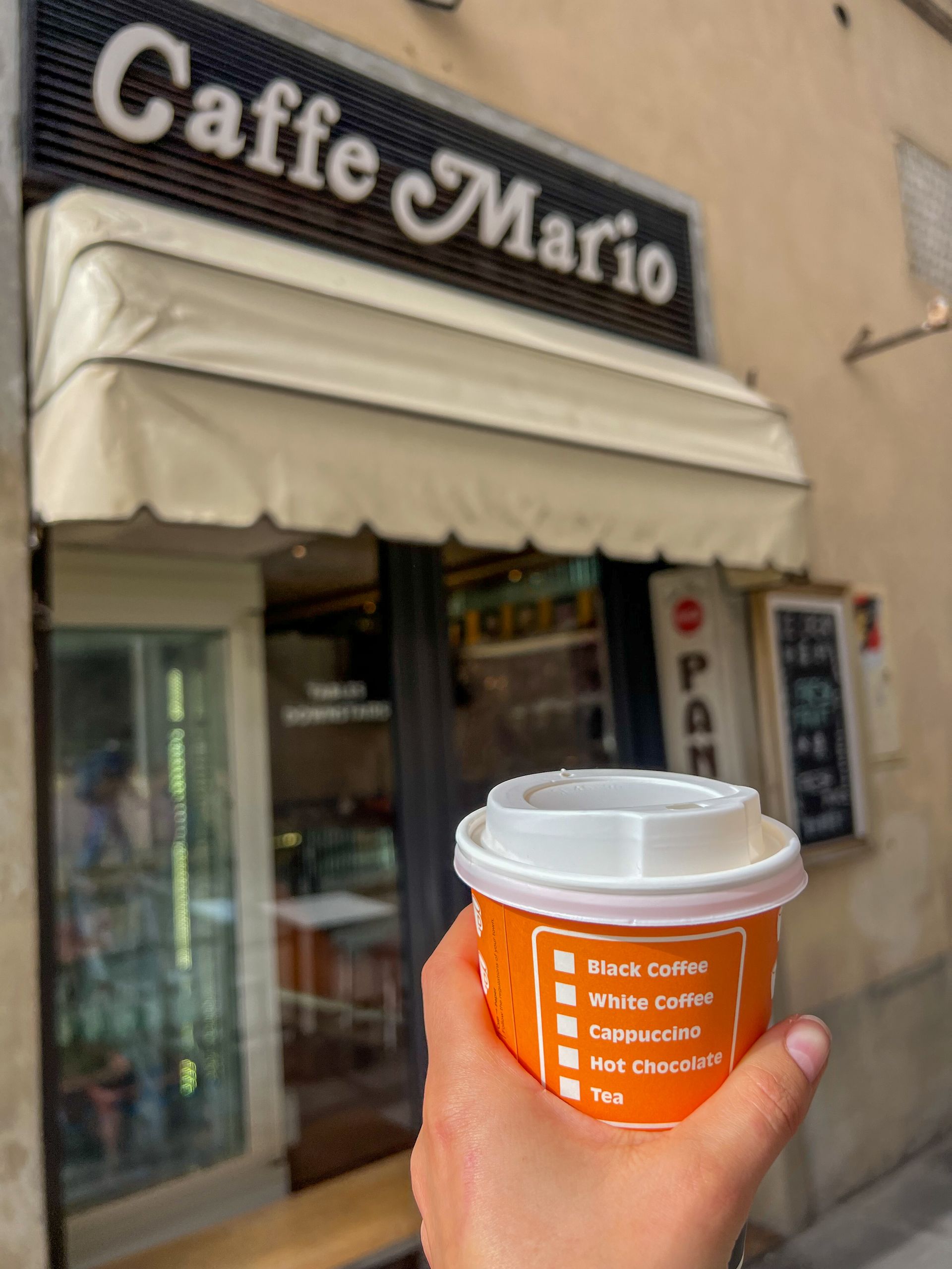 Café Mario, Florenz