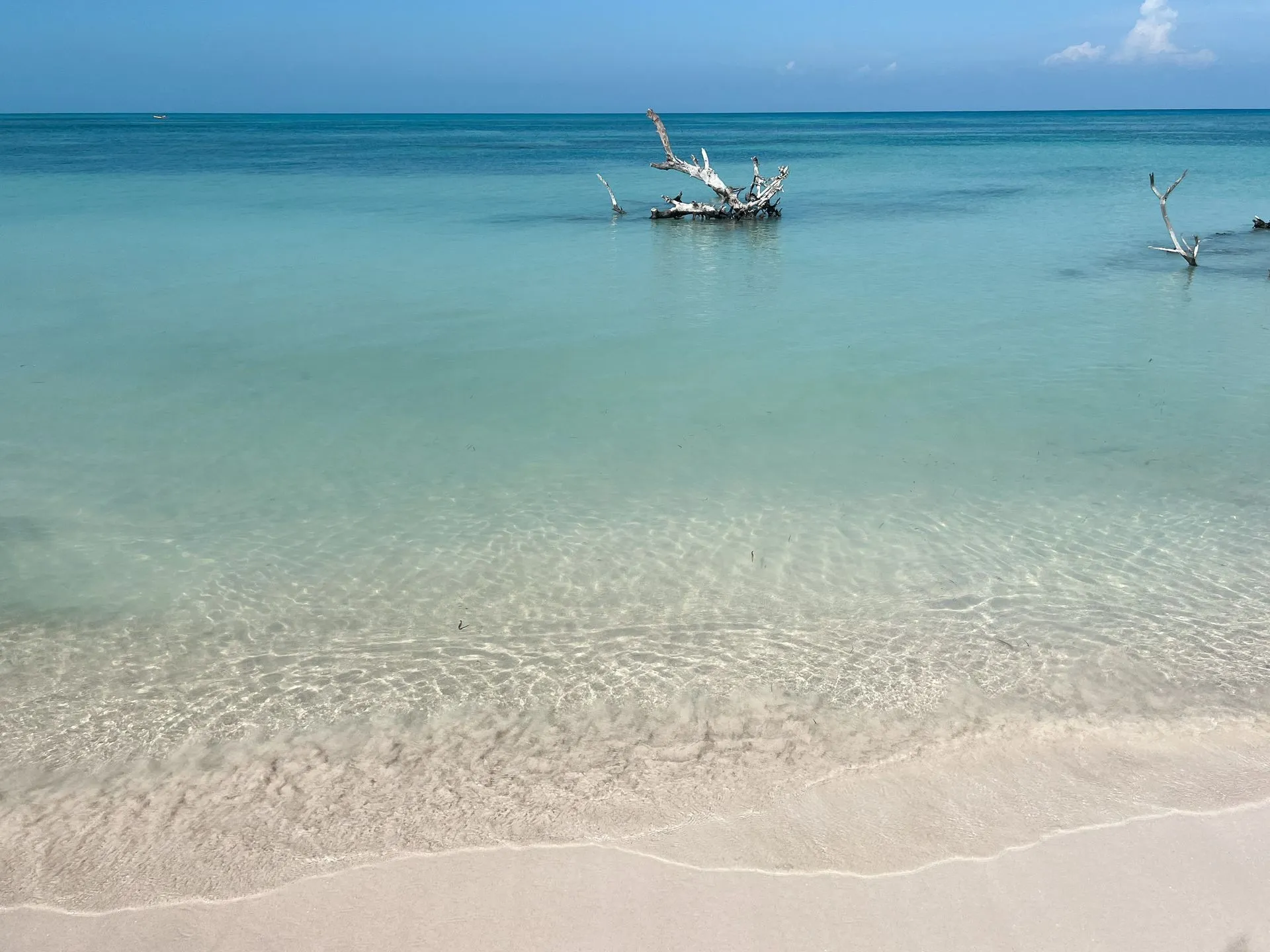 Türkisfarbenes Wasser am Cayo Jutías