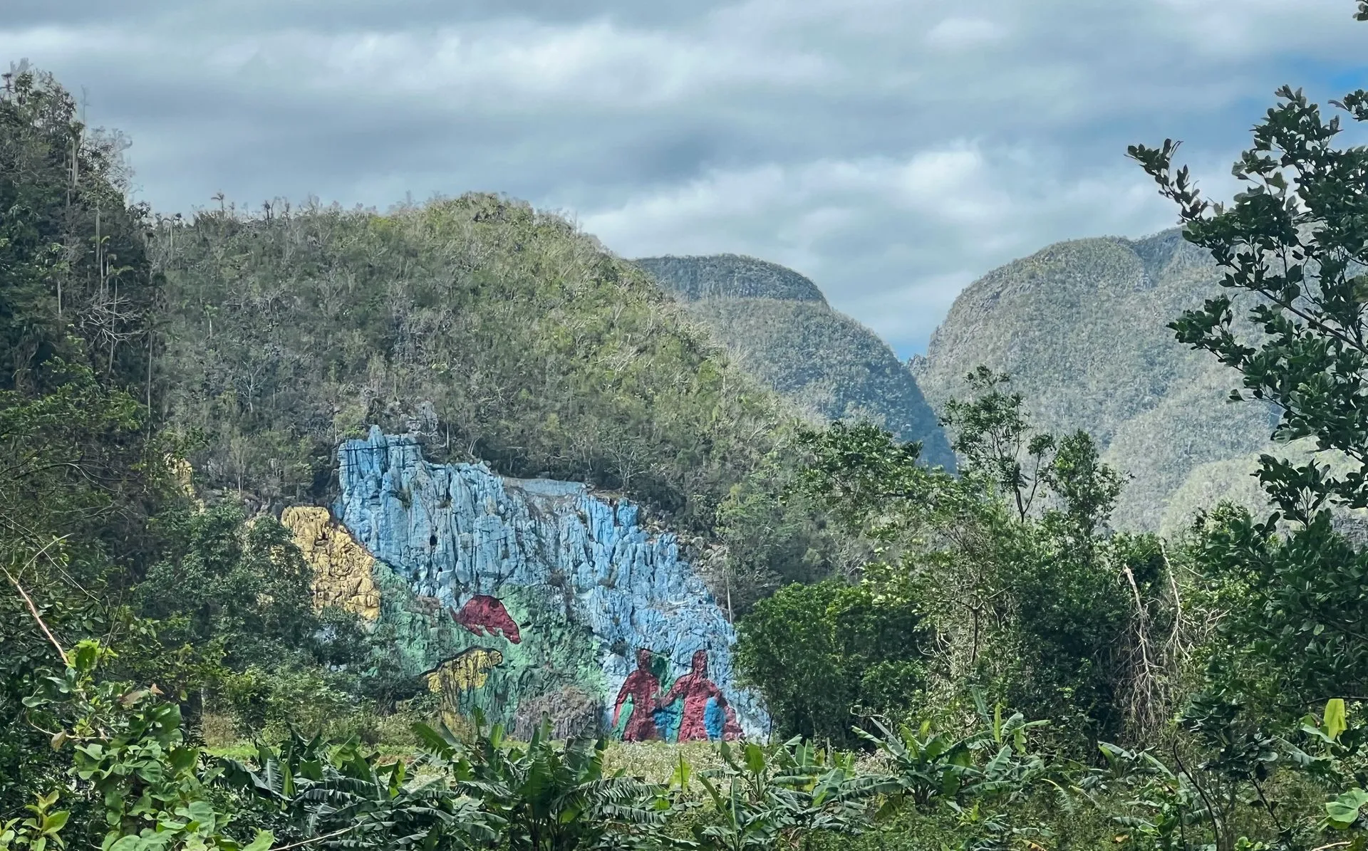 Mural de la Prehistoria bei Viñales
