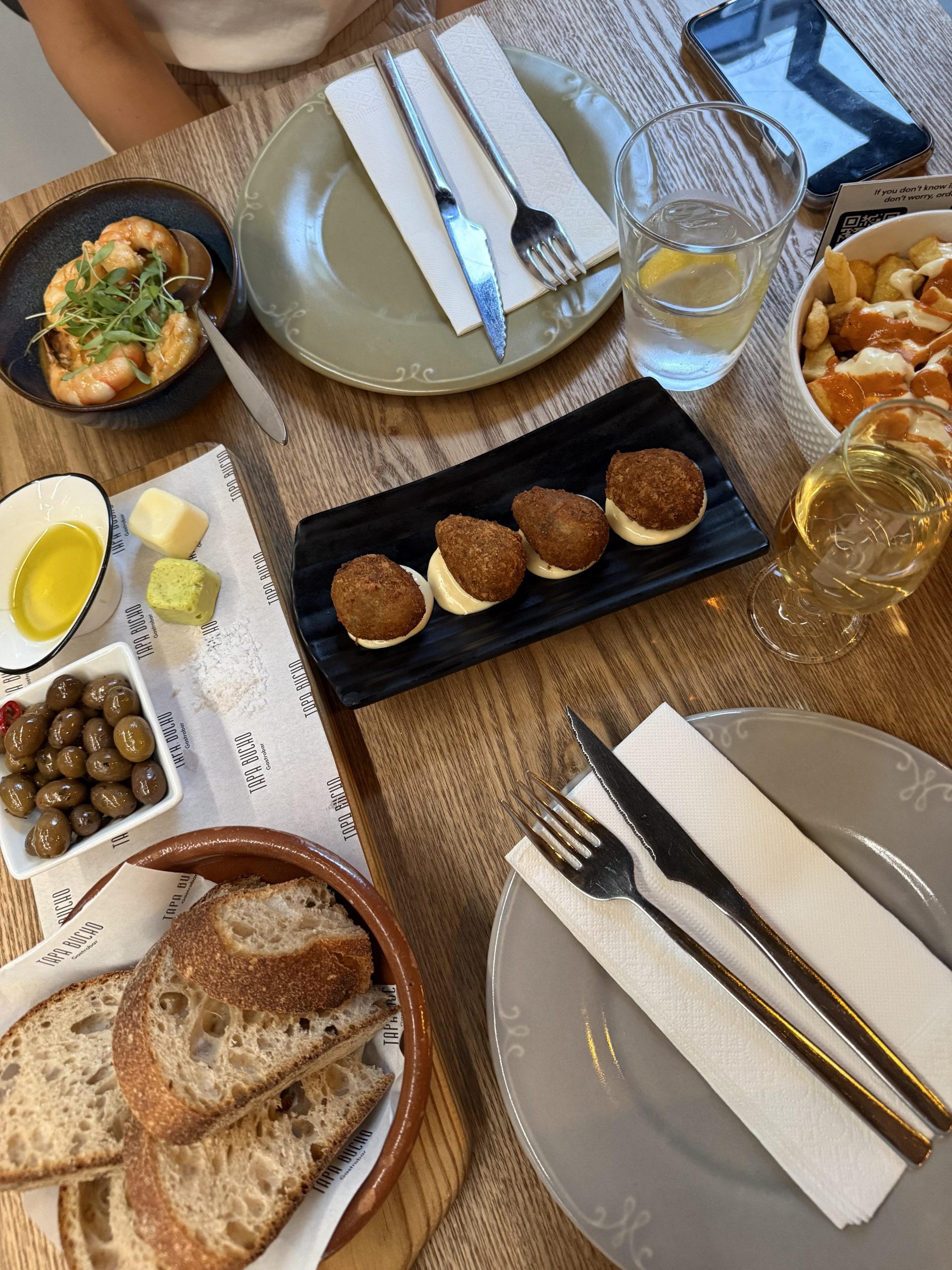 Tapas im Tapa Bucho, Lissabon