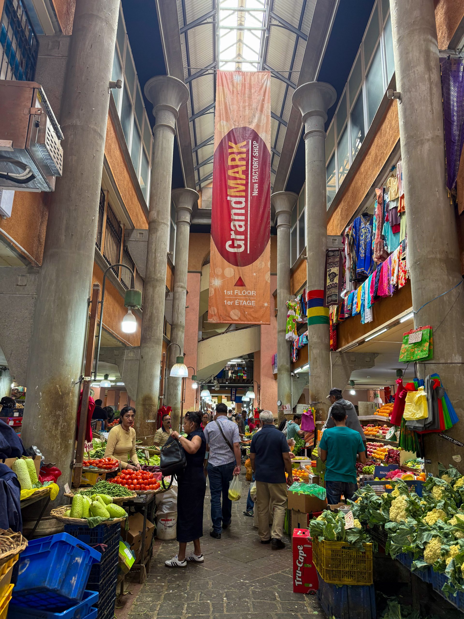 Port Louis, Waterfront und Central Market, Mauritius