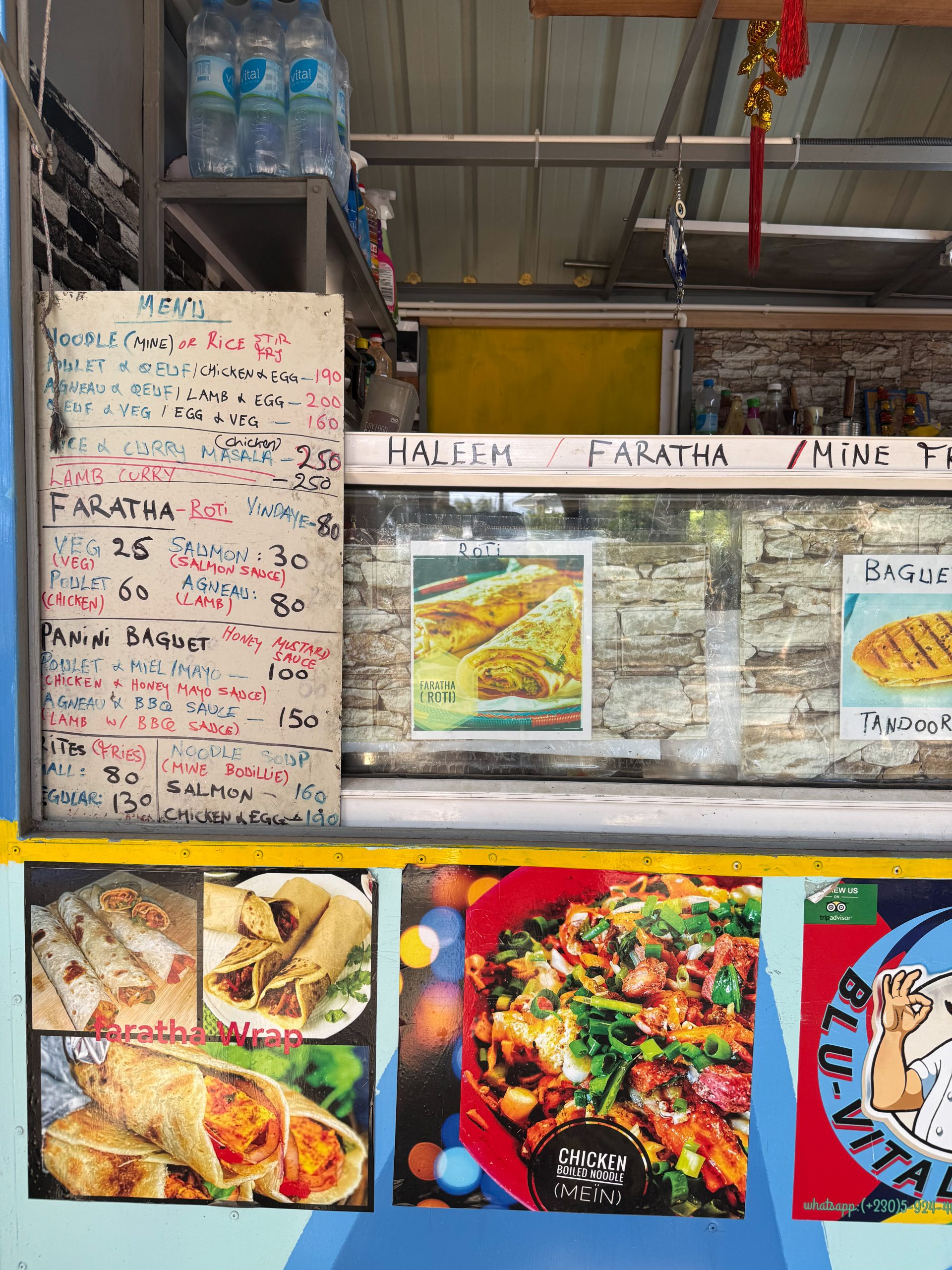 Blu-Vital Fast Food & Snack, Trou aux Biches, Mauritius