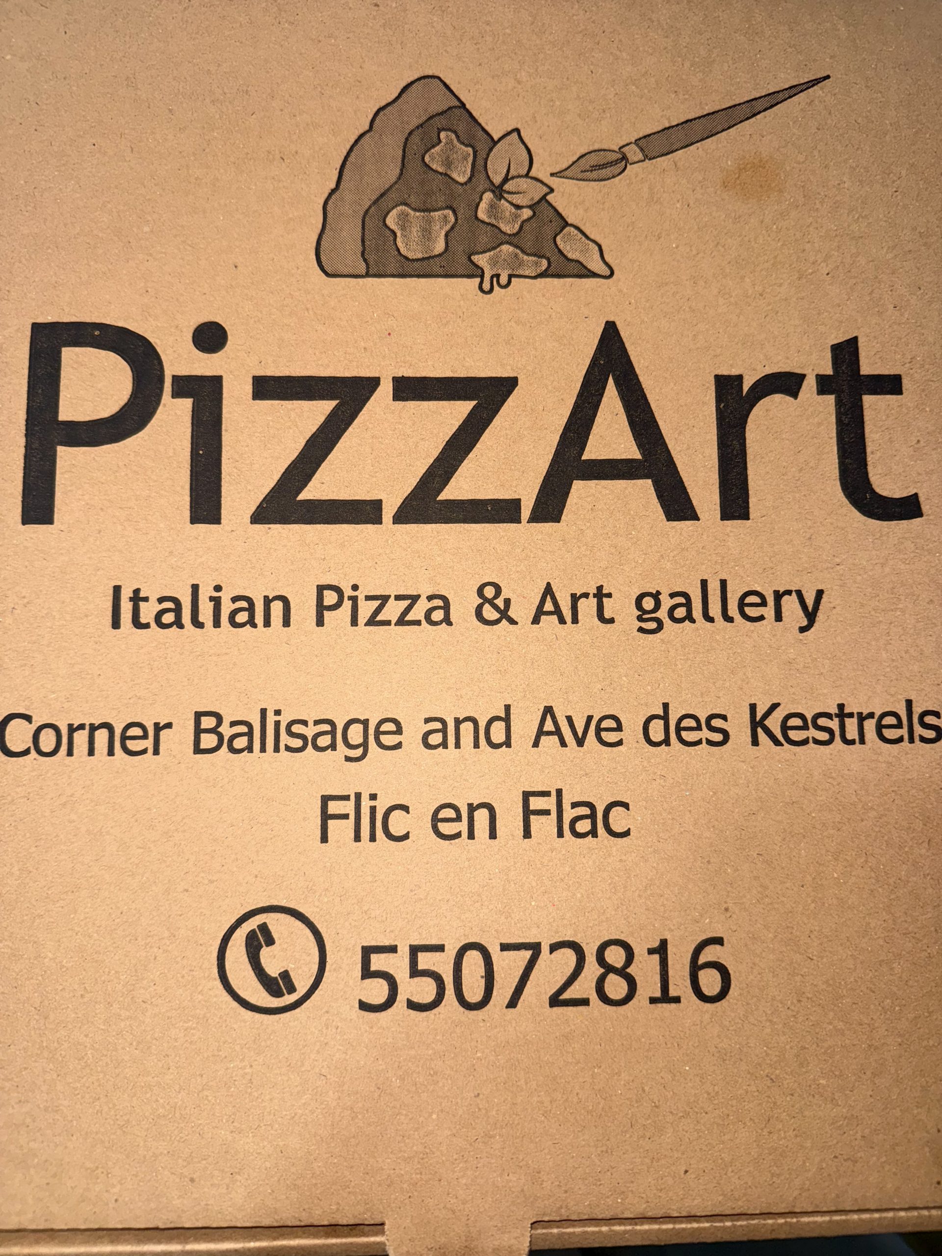 PizzART, Flic en Flac, Mauritius