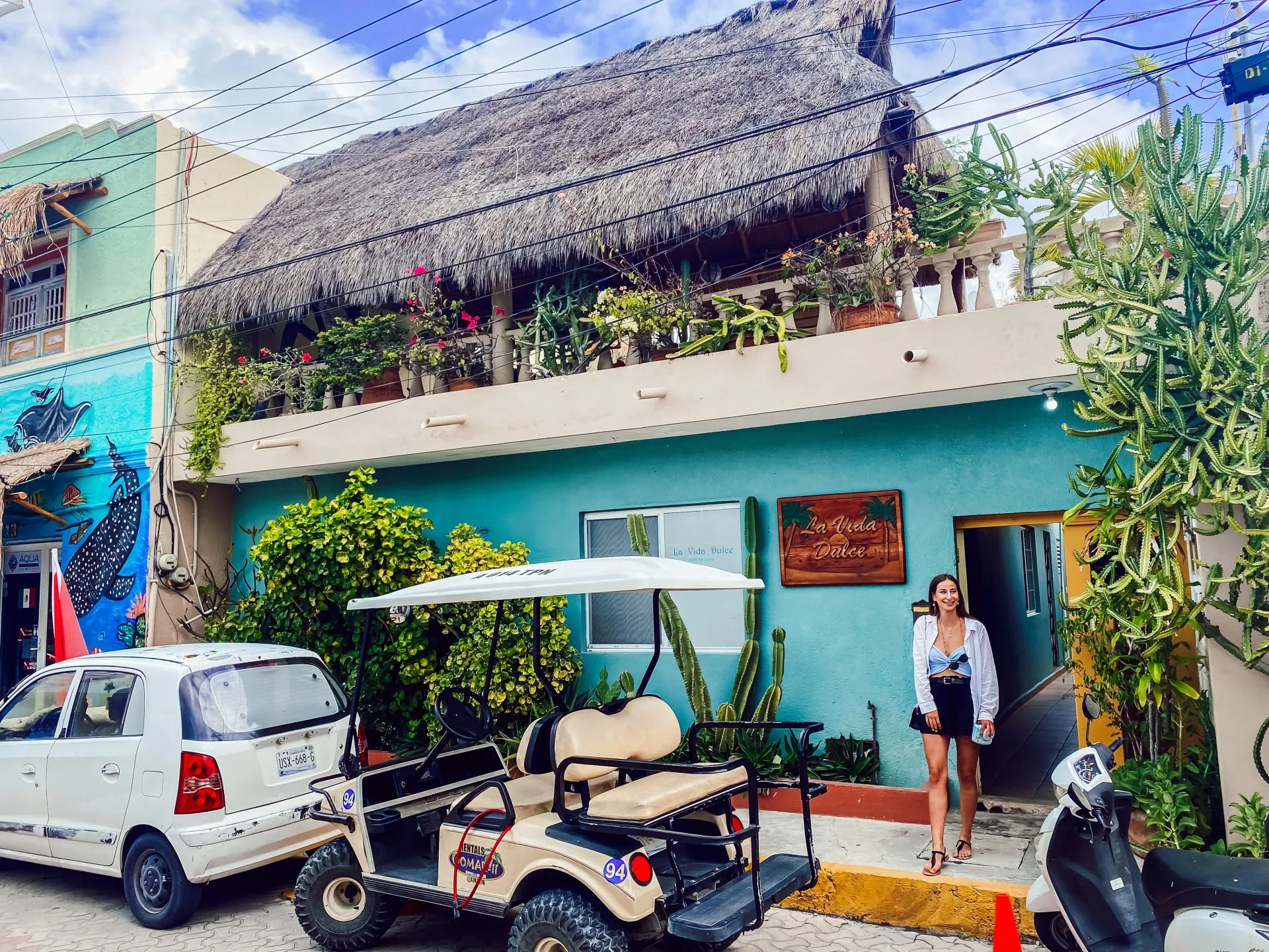 Golfcart-Tour zur Punta Sur, Isla Mujeres