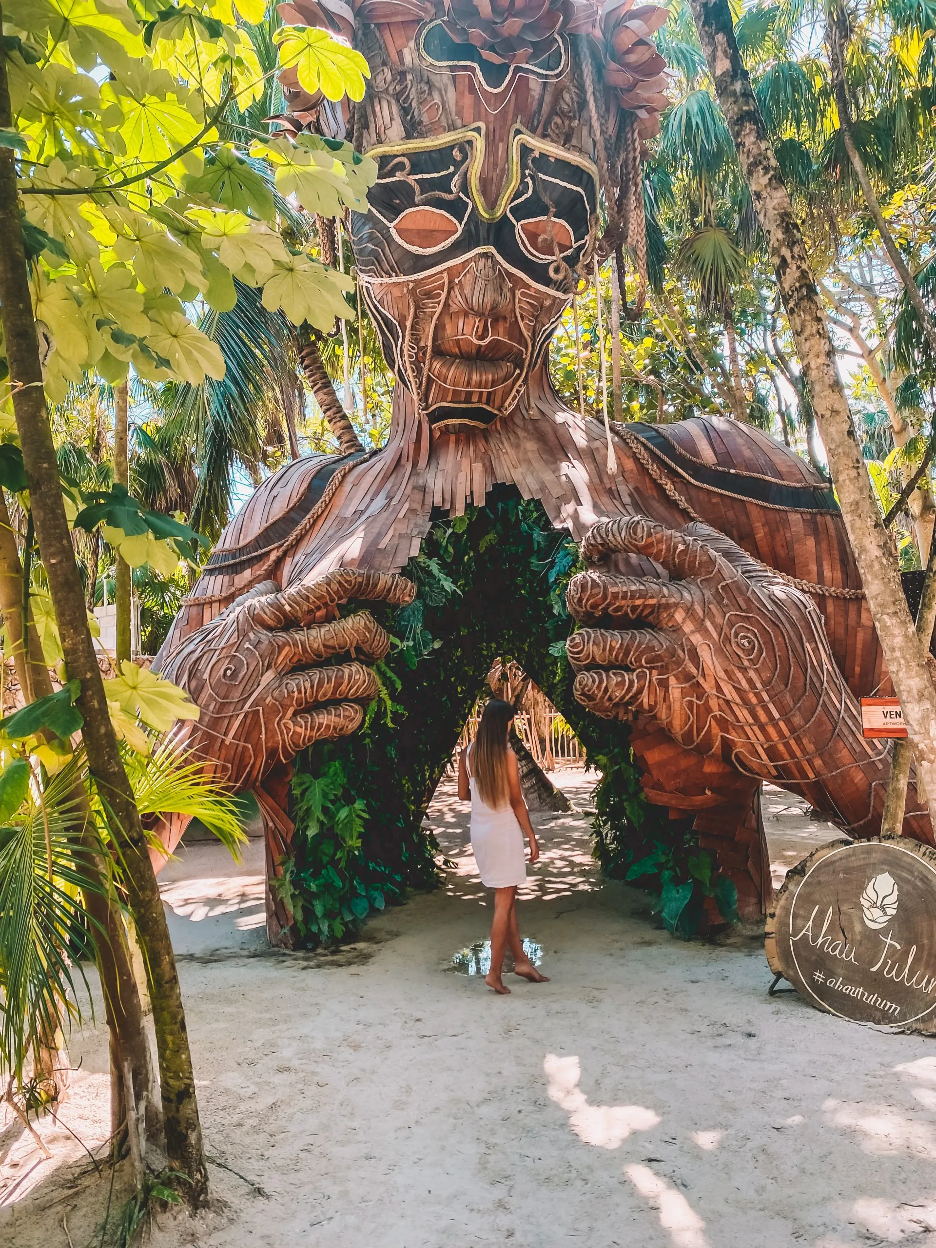 Ven a la Luz Skulptur, Tulum