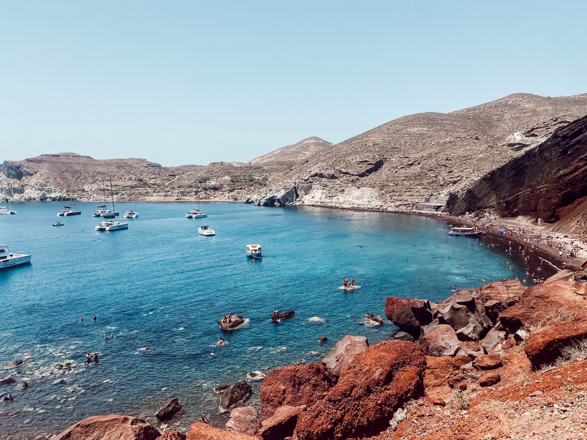 Red Beach, Santorini
