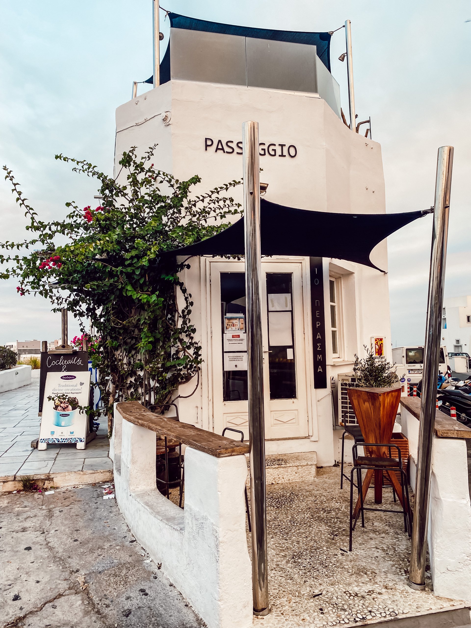 Passaggio, Santorini