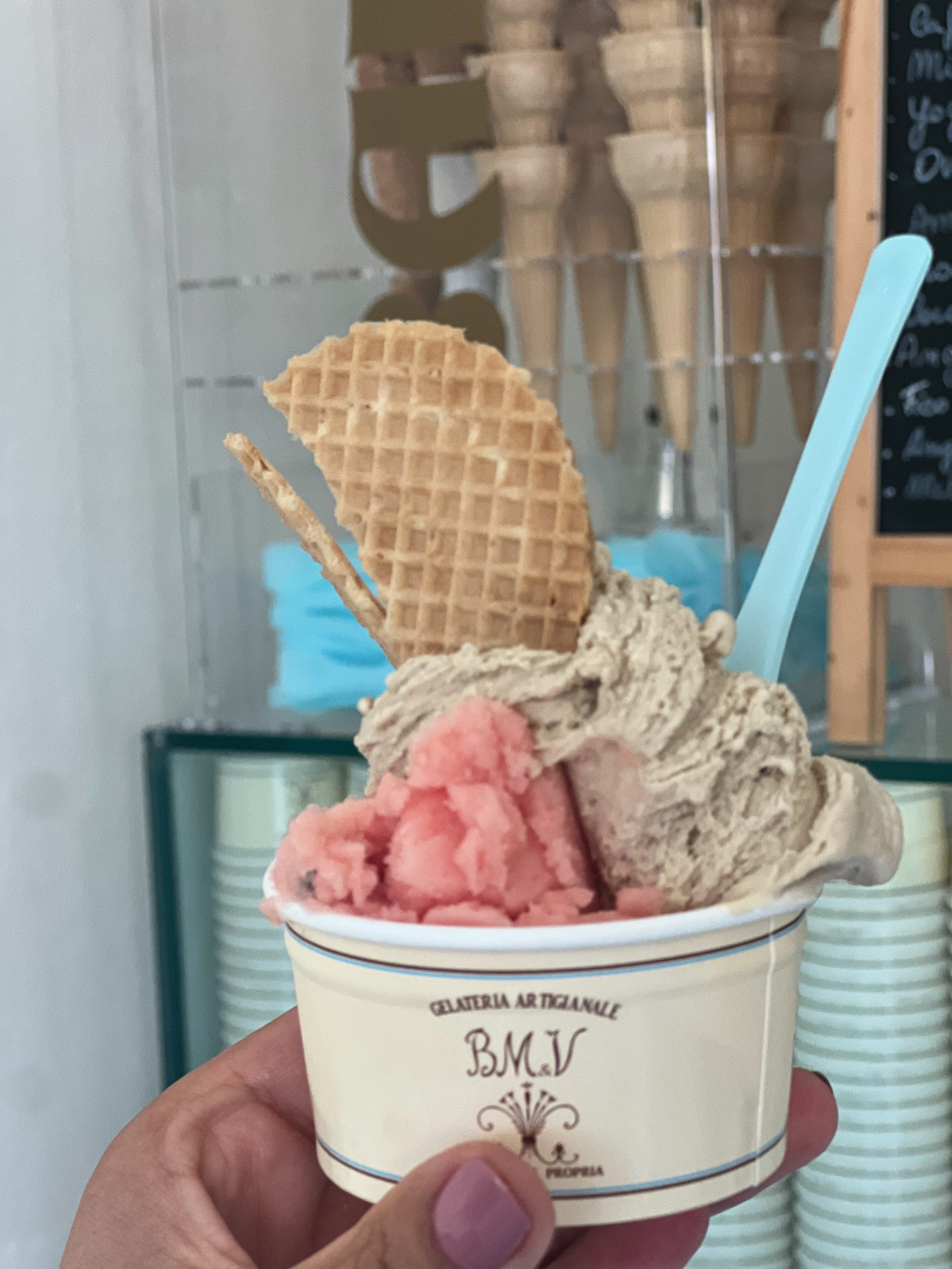 Gelateria BMeV, Sardinien