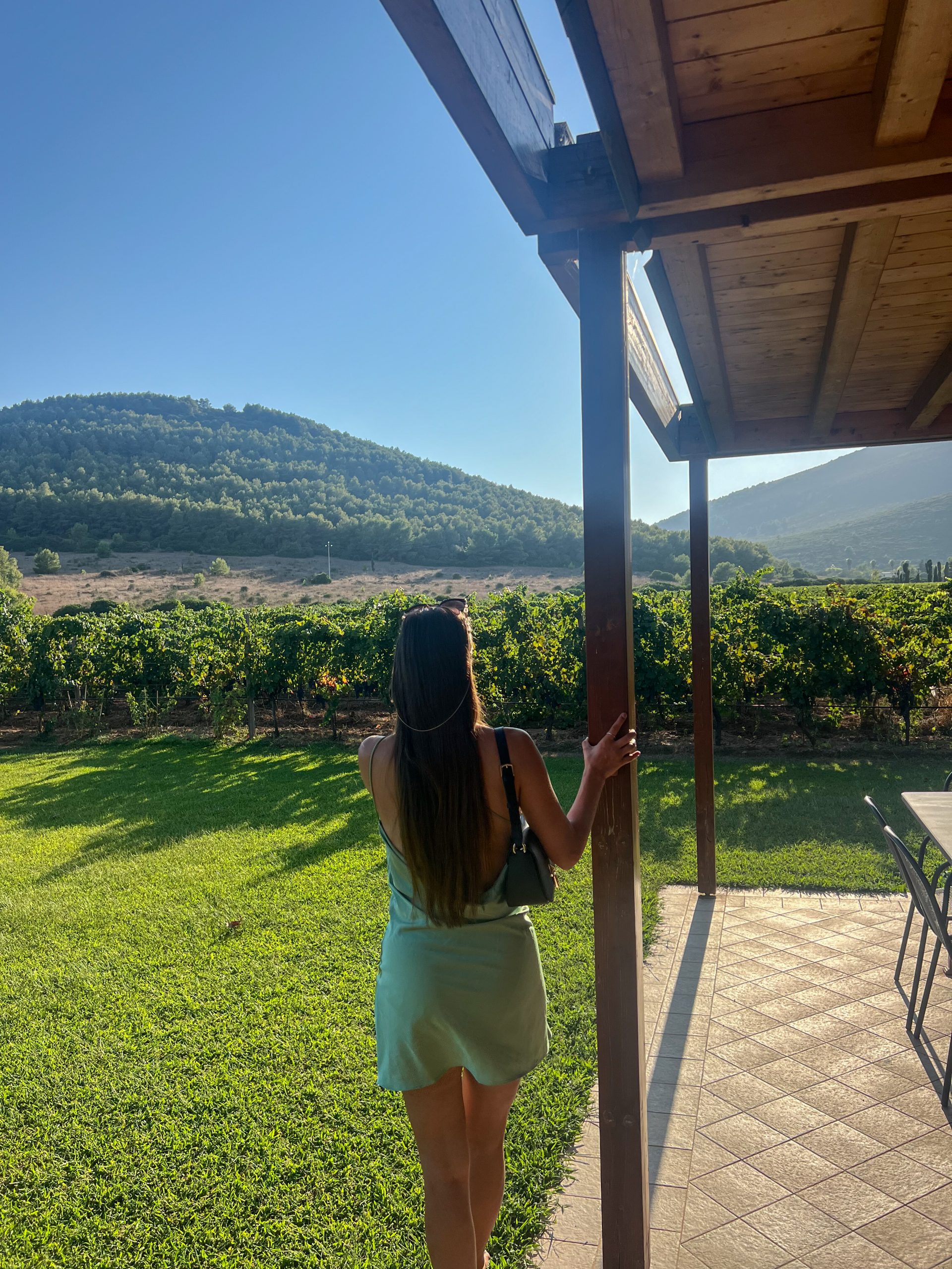 Weinprobe im Wine Resort Ledà d'Ittiri, Sardinien