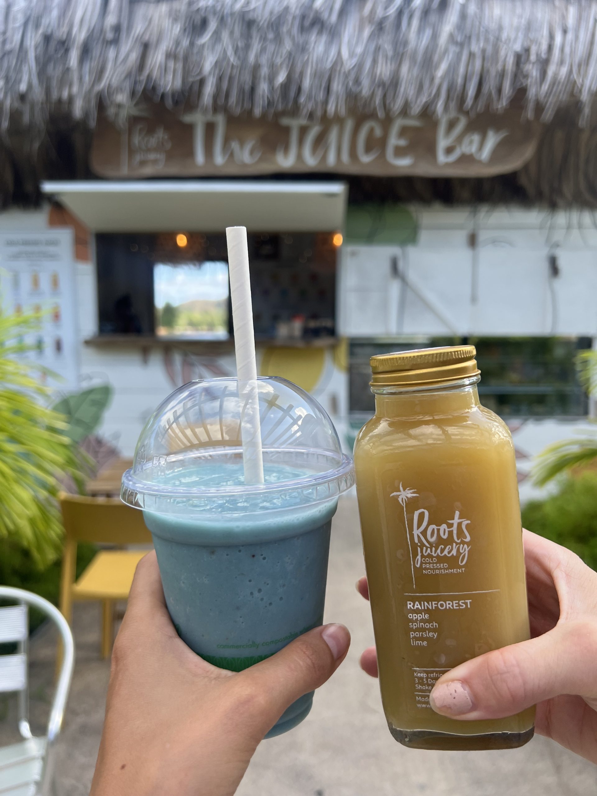 Roots Juicery Juice Bar, Praslin