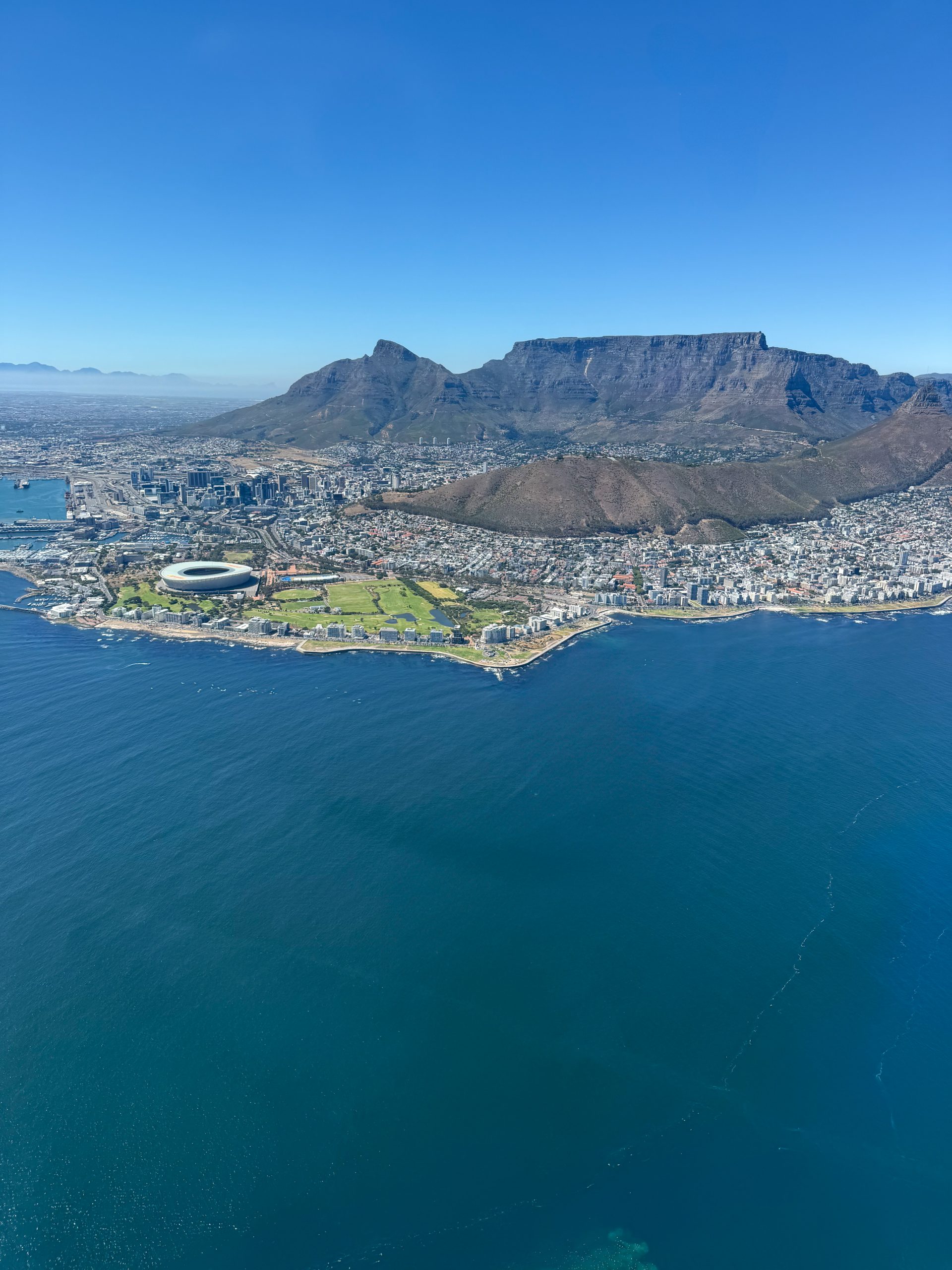 Helikopter-Tour über Kapstadt