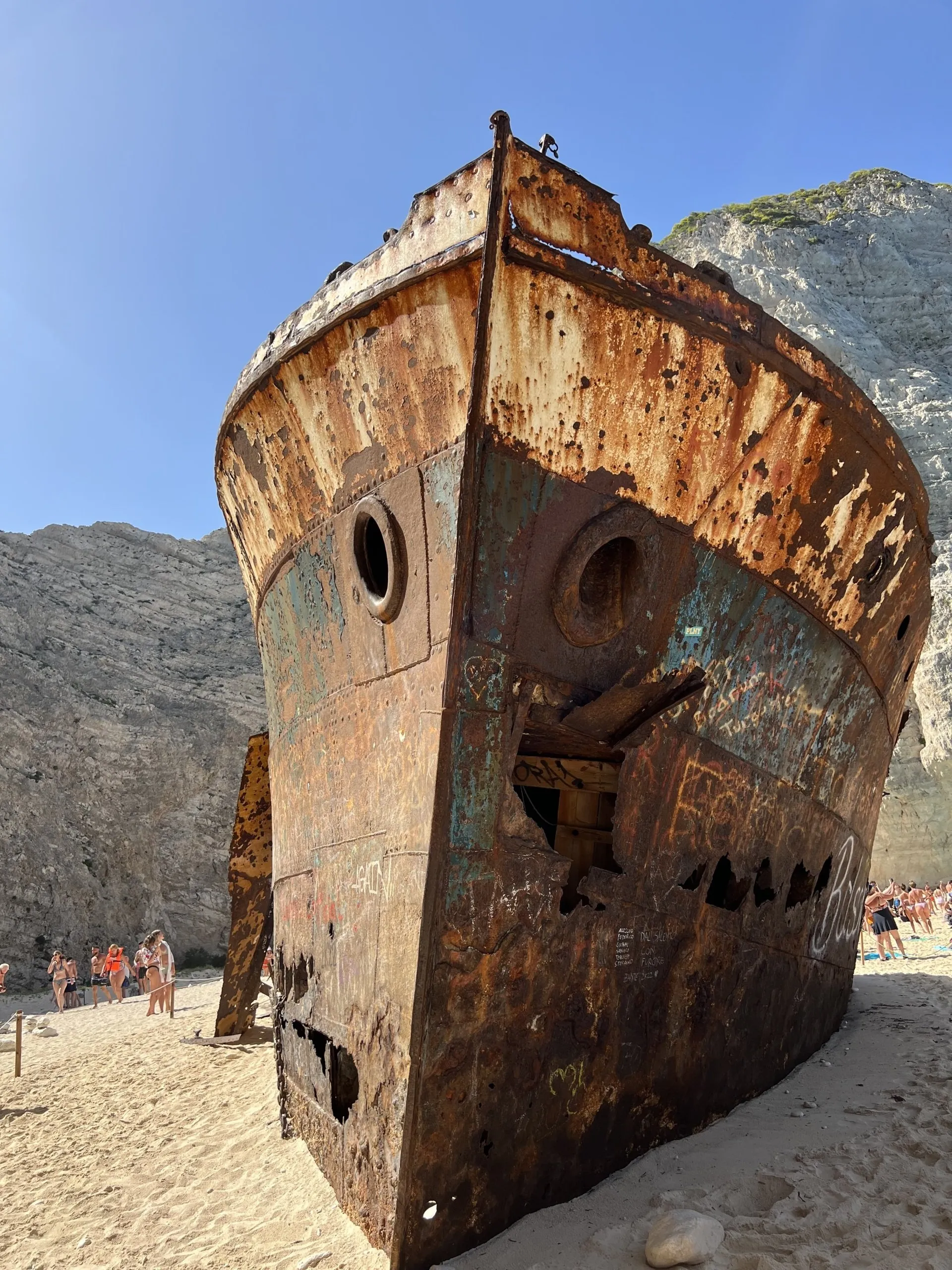 Bootstour zum Shipwreck Beach & Blue Caves, Zakynthos