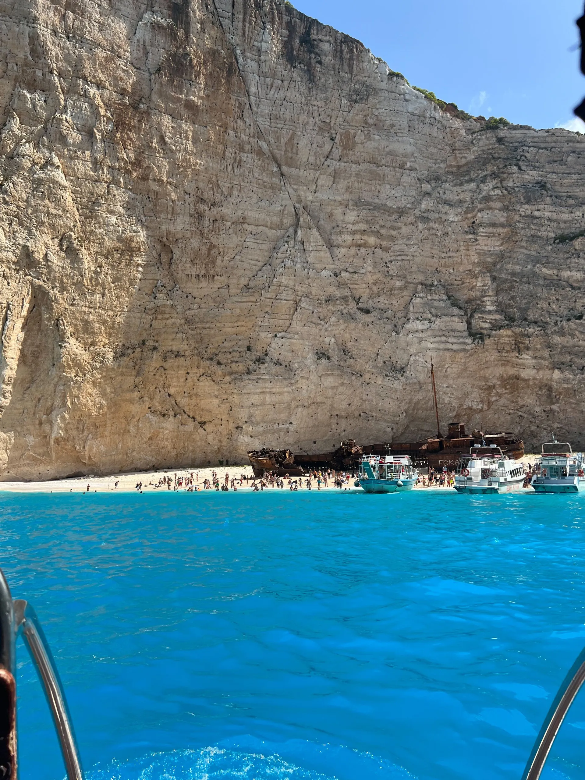 Bootstour zum Shipwreck Beach & Blue Caves, Zakynthos