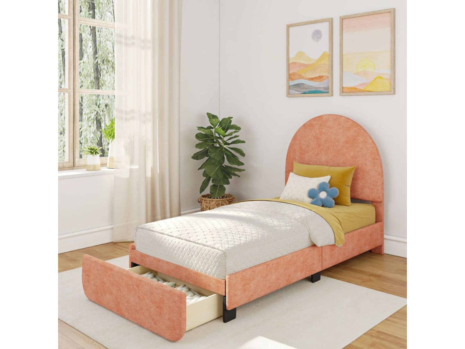 Furnhands Upholstered Kids Beds – Handmade Luxury for Modern Indian Homes — view 1