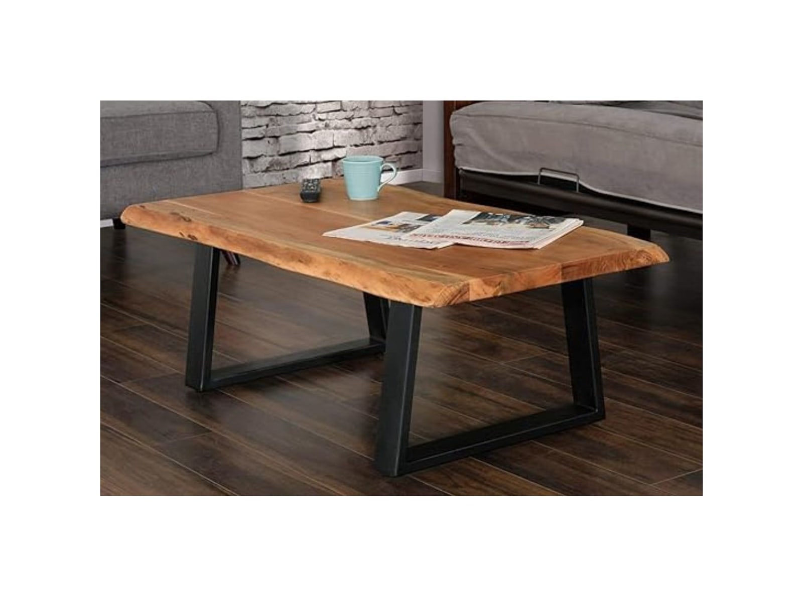 Jodhpur Live-Edge Coffee Table — view 1