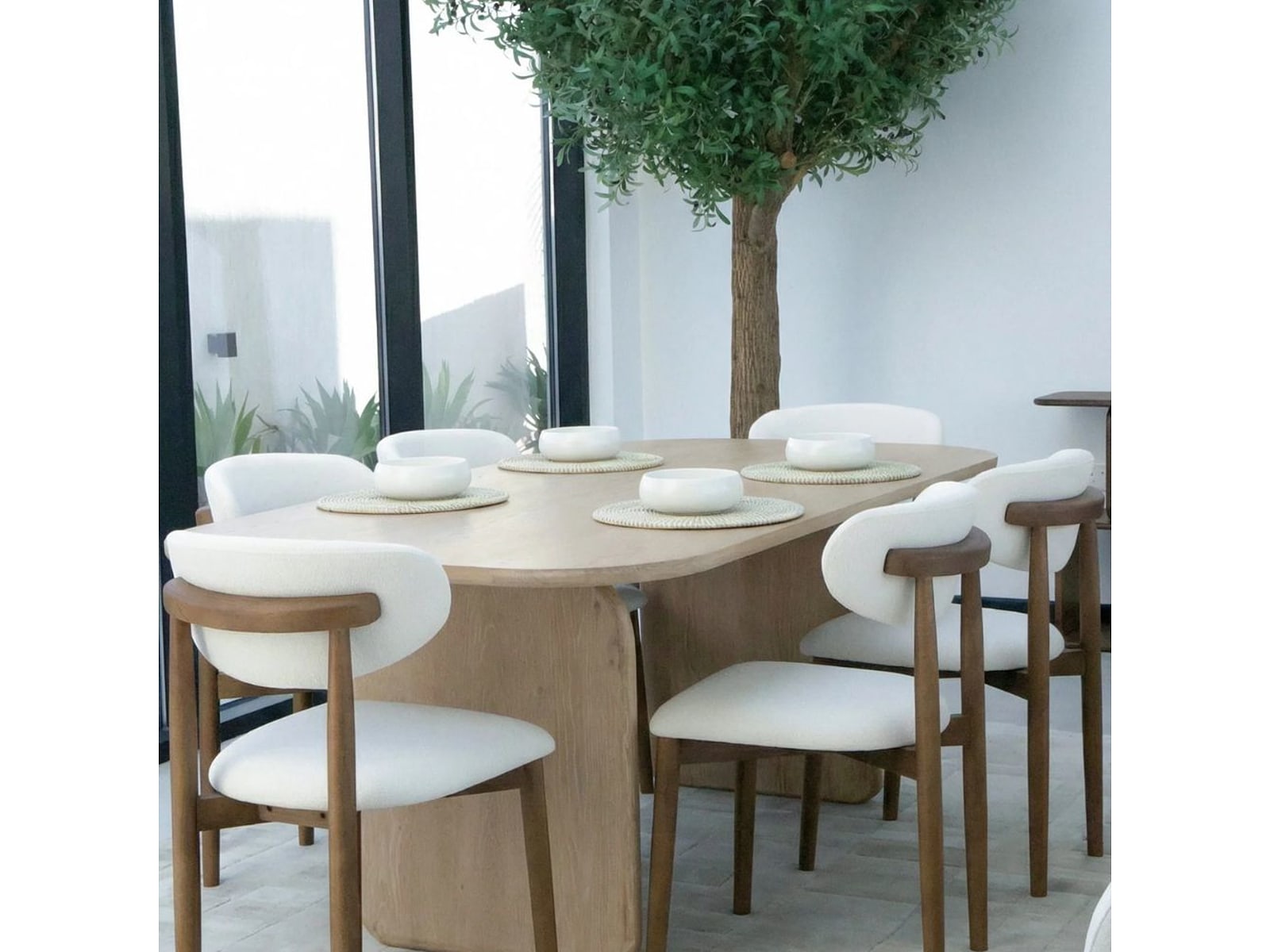 Luxury Hardwood 4 Seater Dining Table Online India — view 1