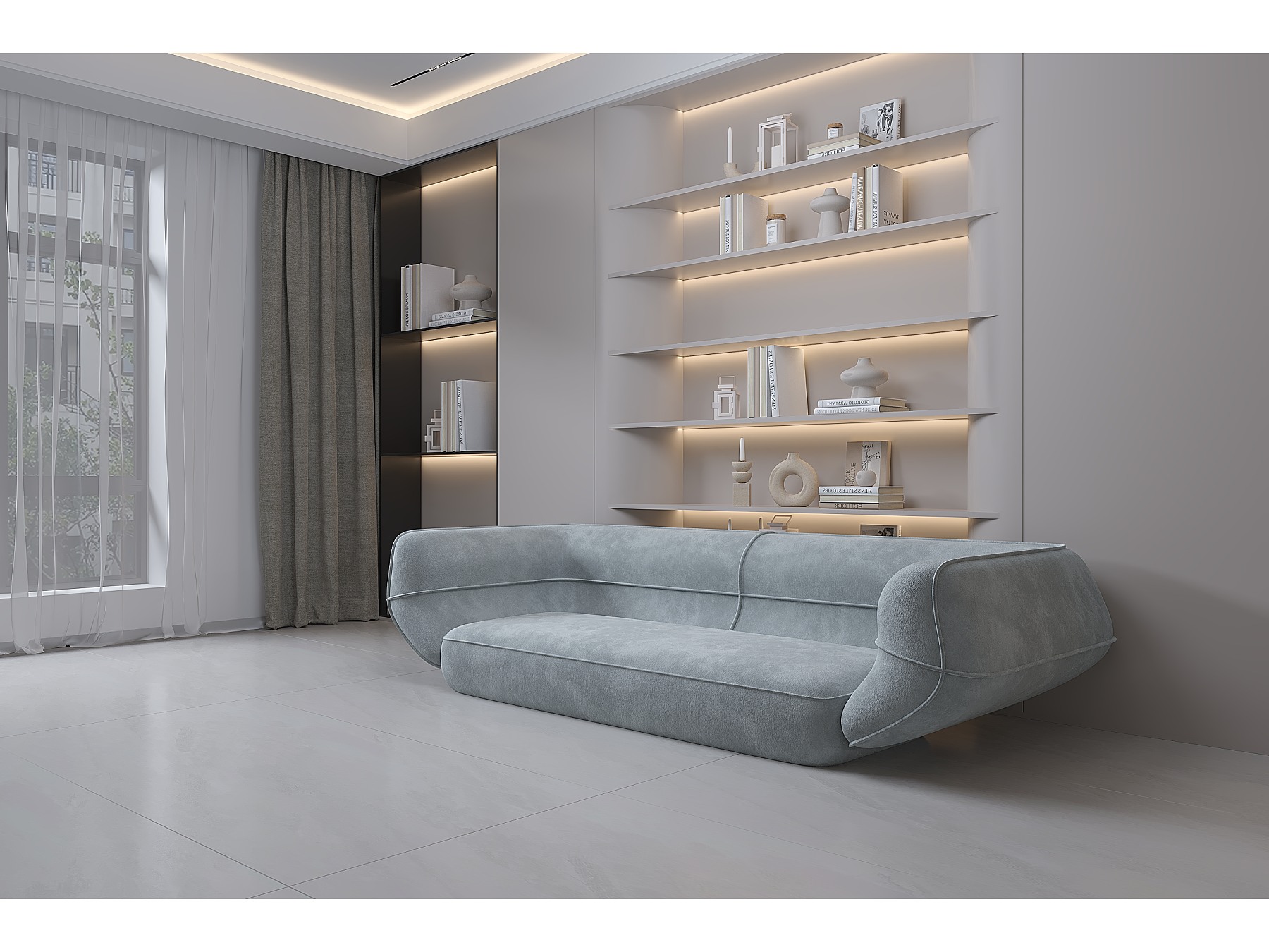 Aero Curve Sofa — primary
