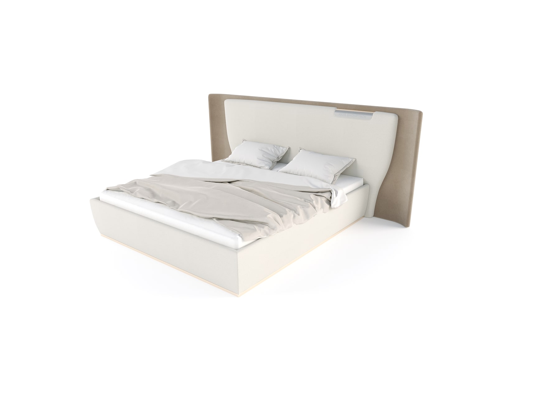 Aurelio Wing Bed — alternate view