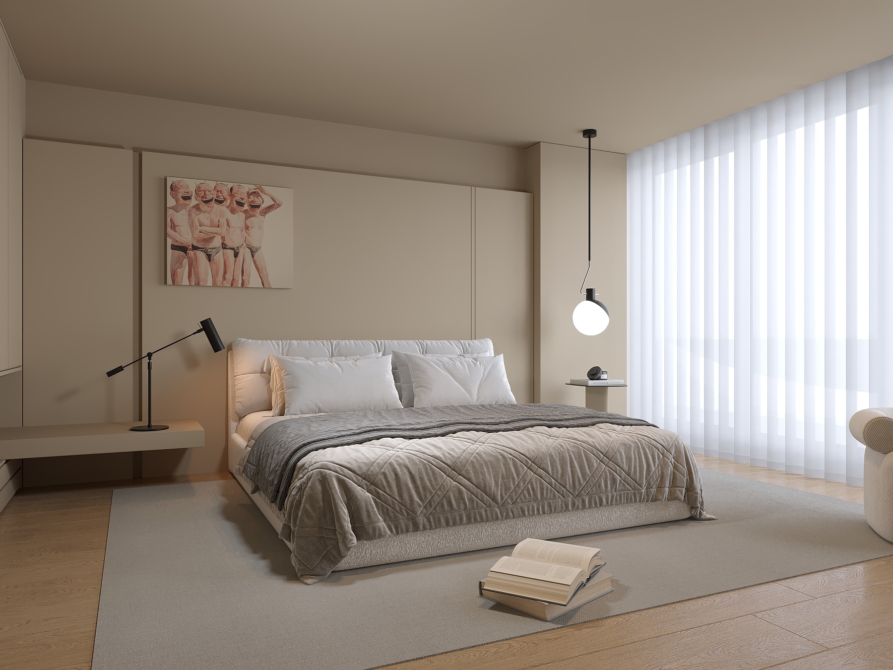 Aura Softline Bed — primary