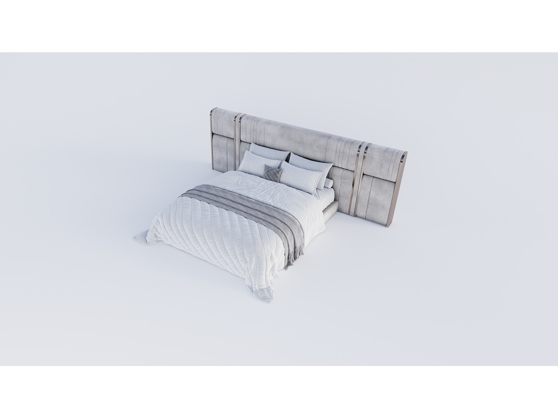 Aurelio Panel Bed — alternate view