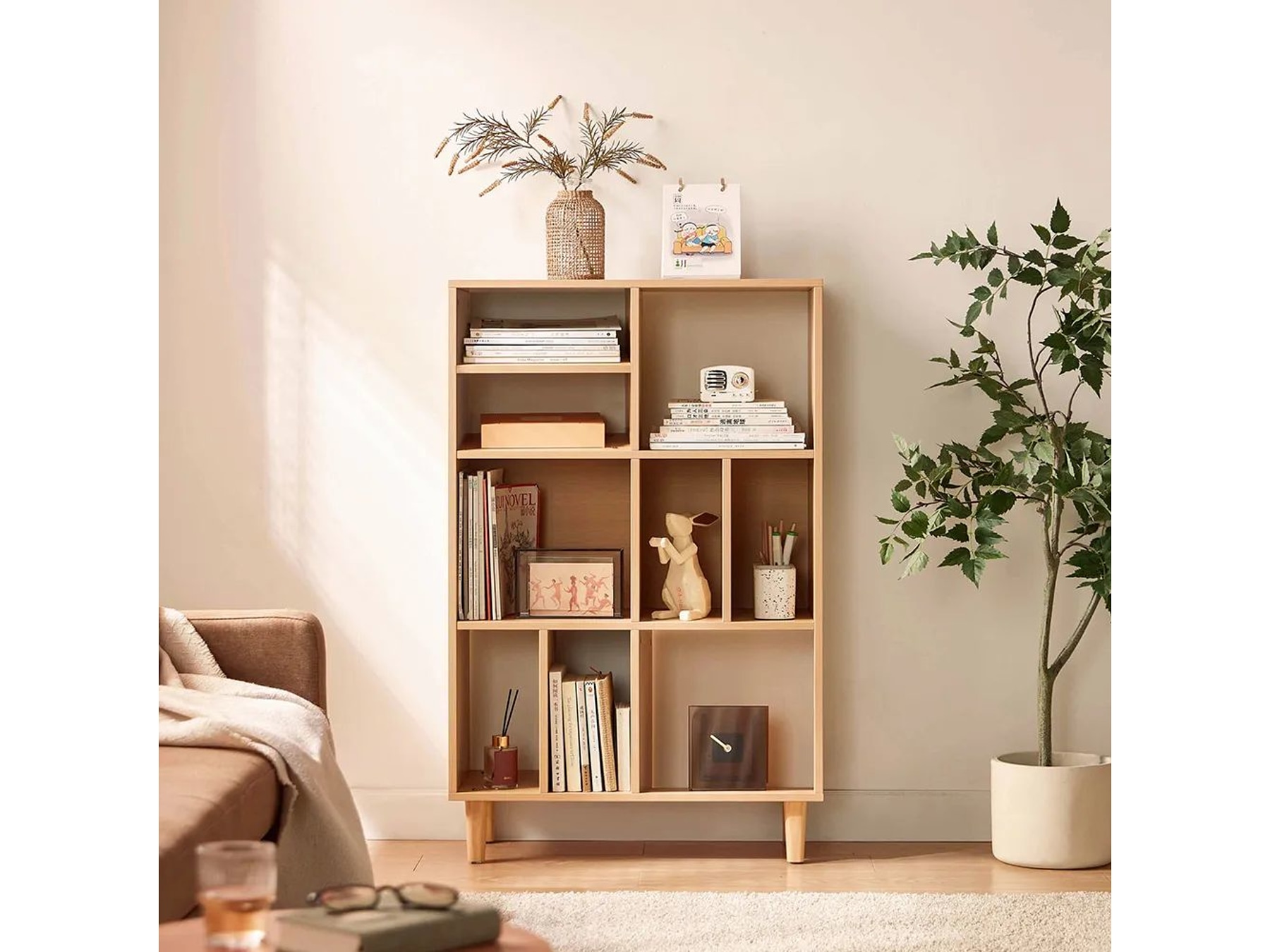 chennai solid wood kids bookshelf