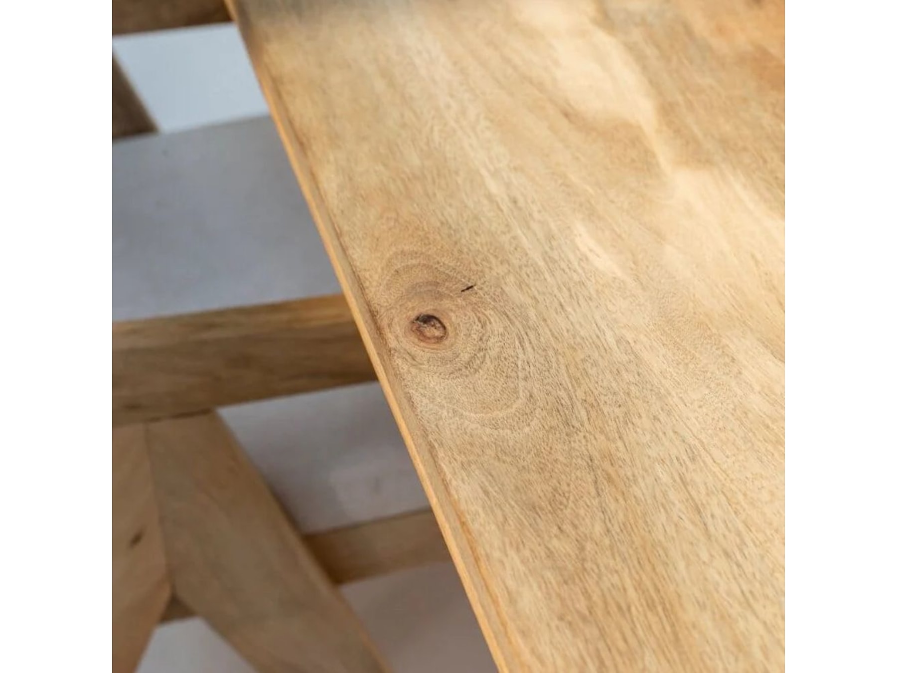 6 Seater Dining Table Set | Solid Wood Dining Set — alternate view