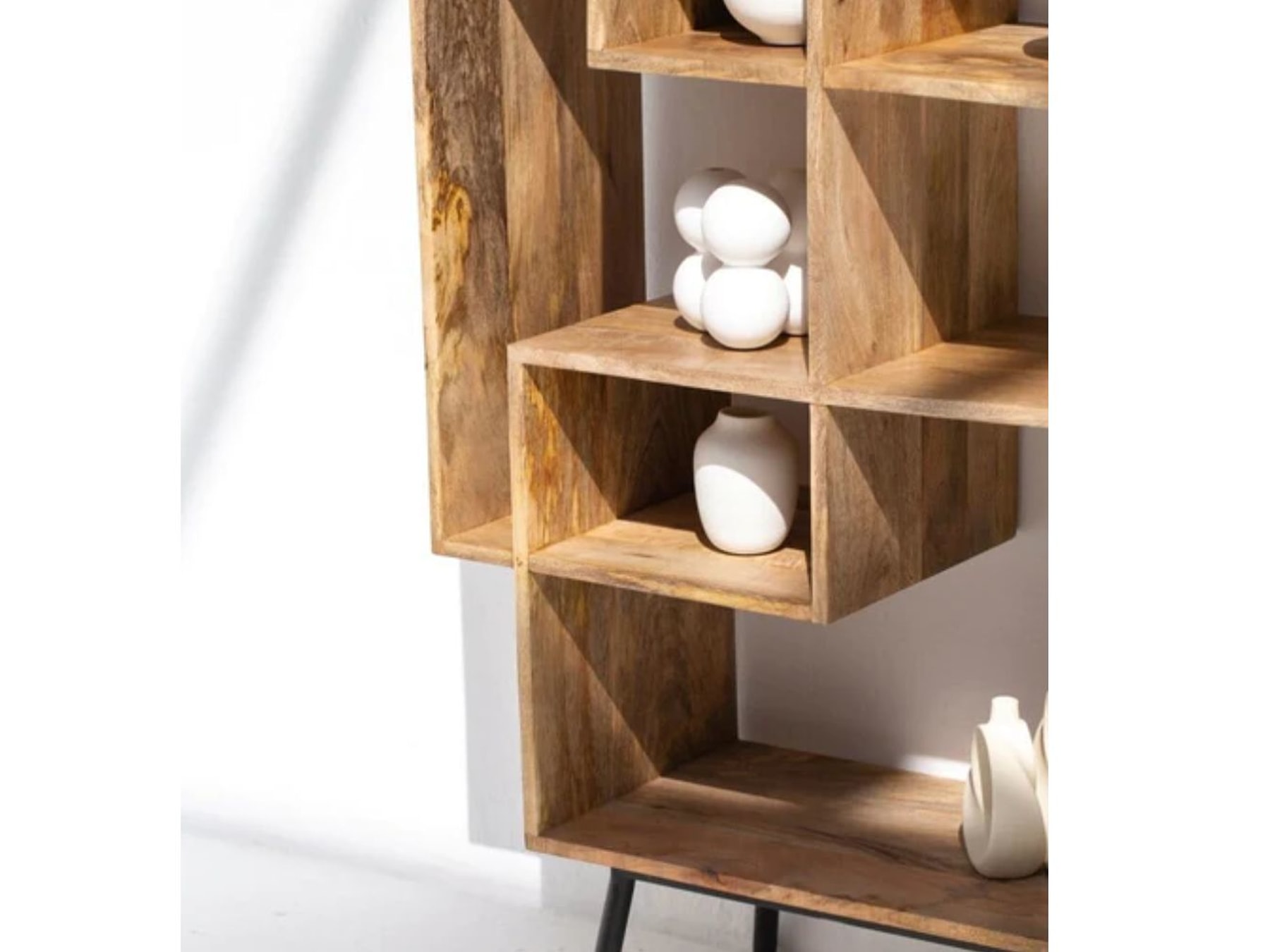 Diors Cubes Wooden Bookcase — alternate view