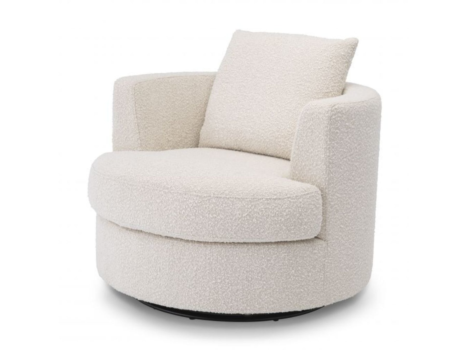 Boucle Wing Accent Chair in Chennai – Designer Living Room Seating | Chennai Collection — view 1