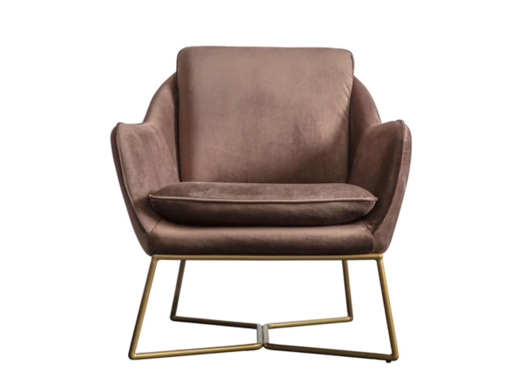 Ahmedabad Velvet Chair for Living Rooms – Architect Inspired Design by Furnhands — alternate view