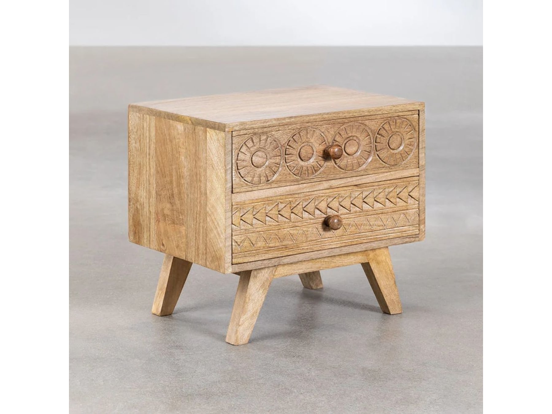 Aurangabad Bedside Table solid wood for bedroom and living room
