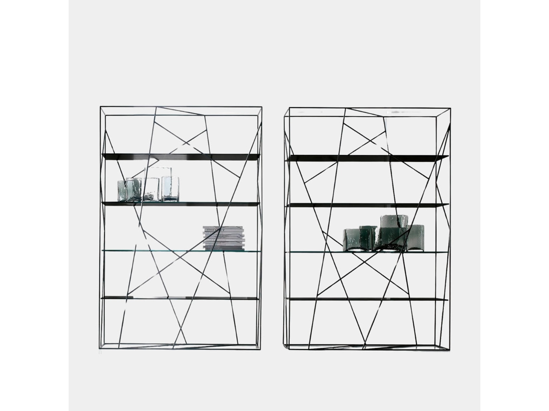 Creative Multi-Layer Open Storage Bookshelf — alternate view