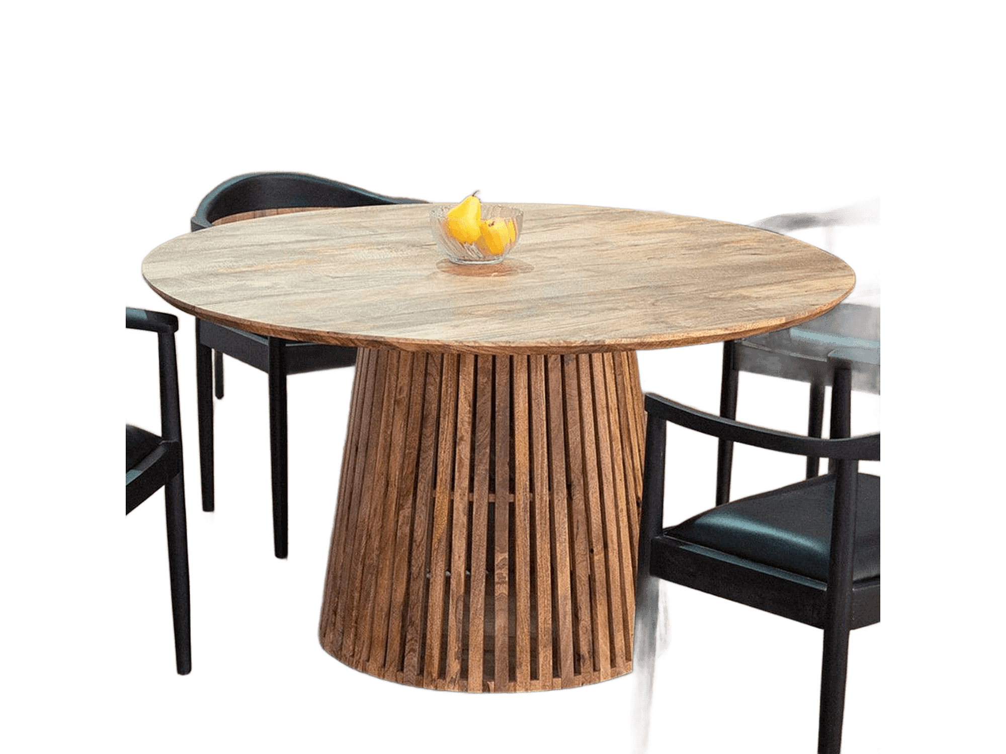 Furnhands 4 seater solid wood dining table set for modern Indian homes