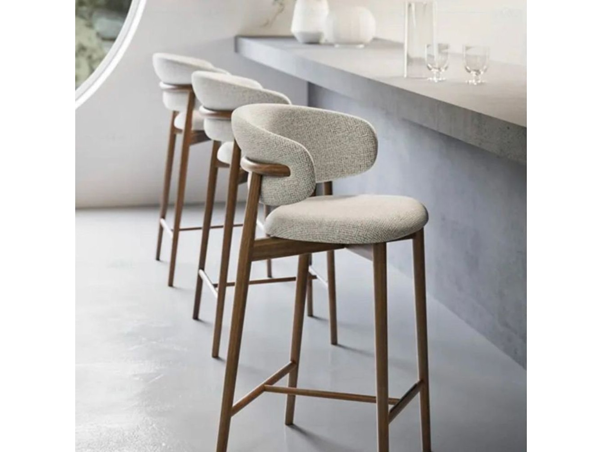 Premium Solid Wood Bar Stool India