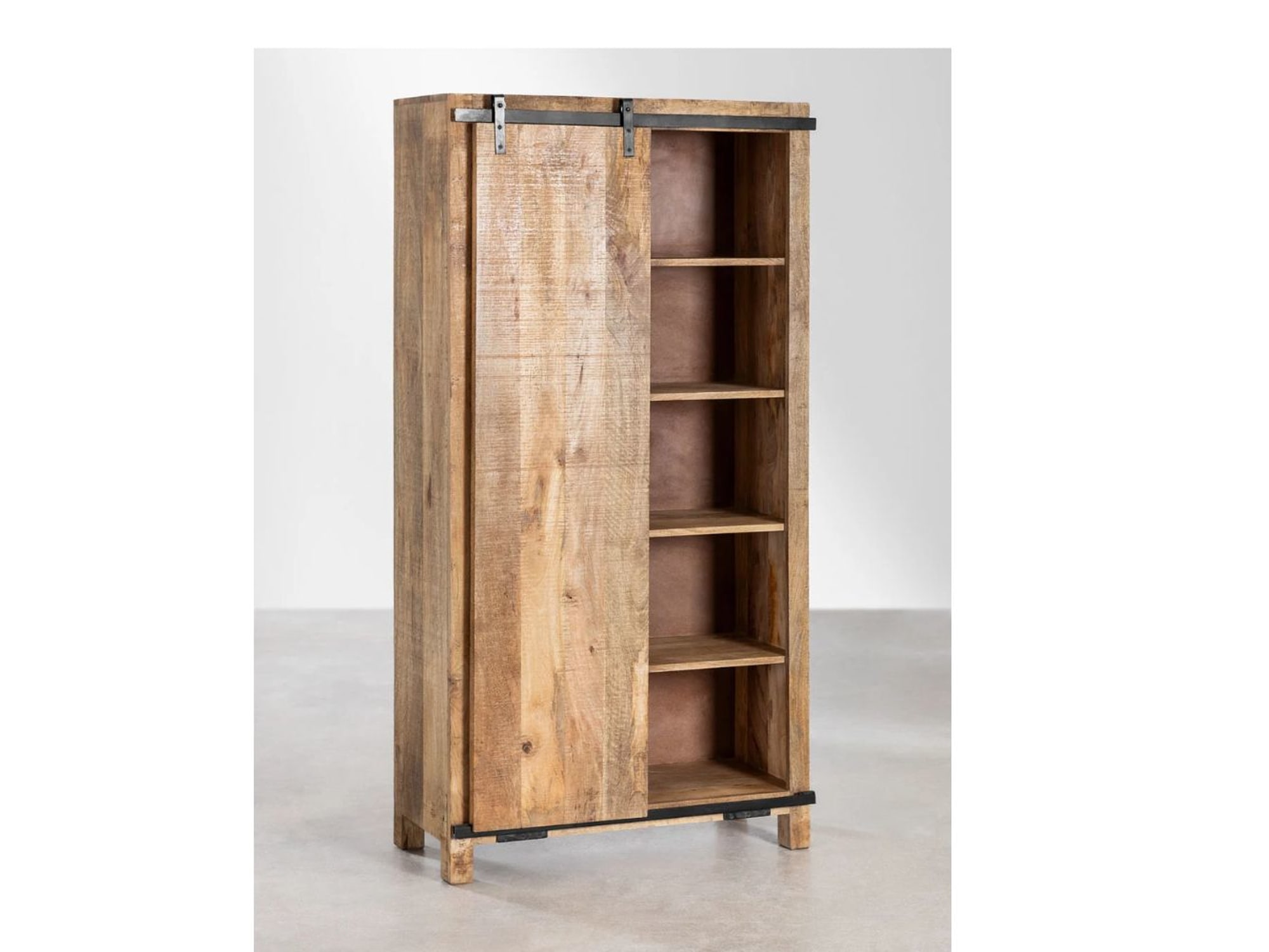 Mango Wood Wardrobe for Bedroom – Premium Solid Wood Wardrobe by Furnhands