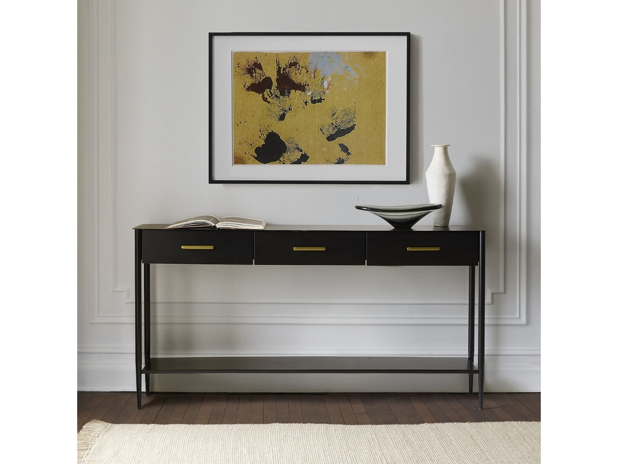Minimal Luxe 3-Drawer TV Unit — view 1