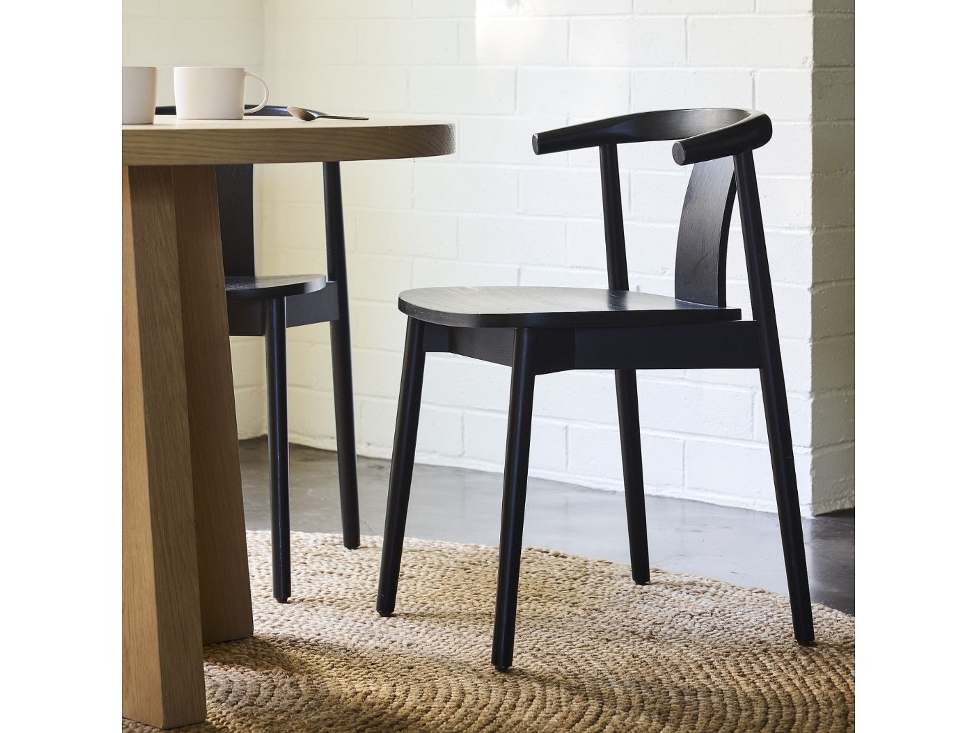 Monarch Black Dining Chair — view 1