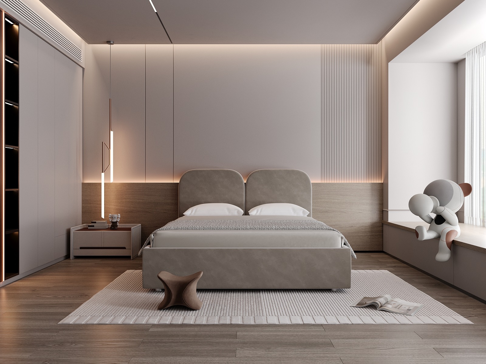 Duo Arc Bed — primary