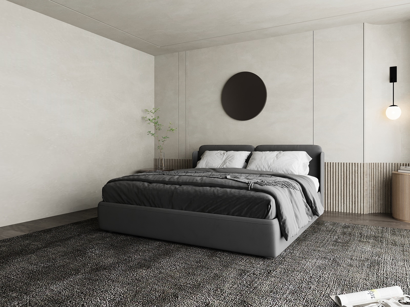 Noir Haven Bed — primary