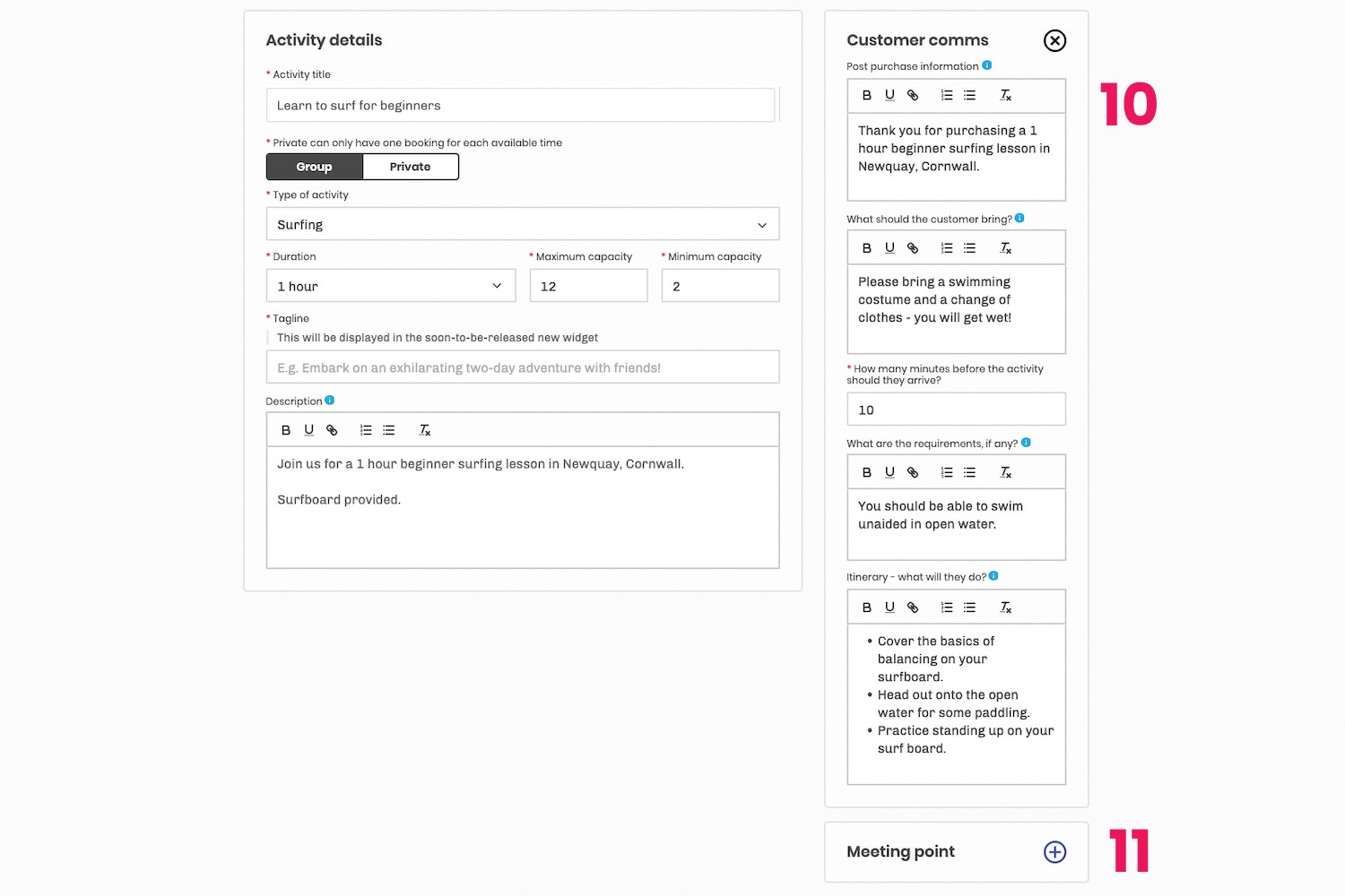 marketplace seo customer comms