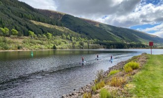 places to stand-up paddleboard in scotland