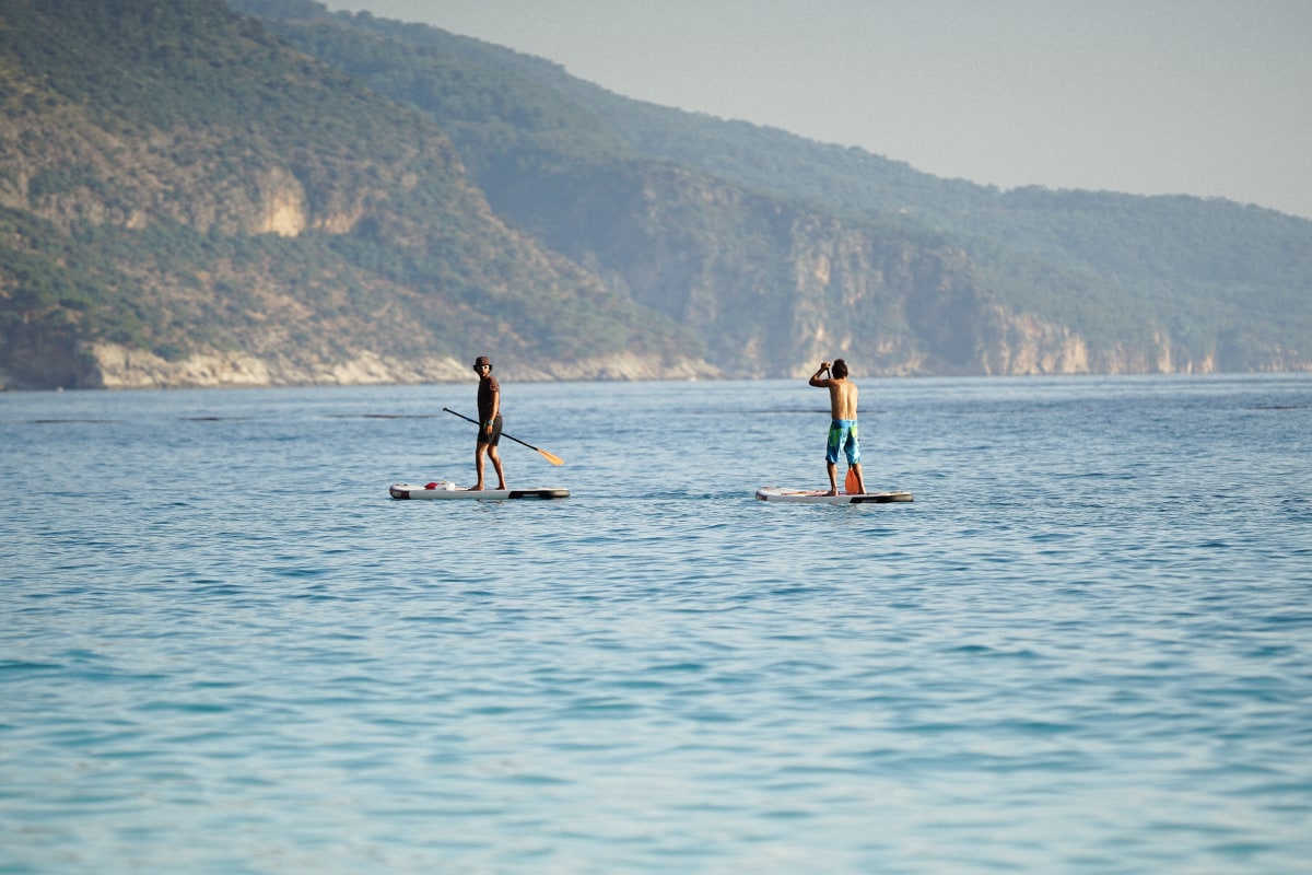 stand up paddleboarding