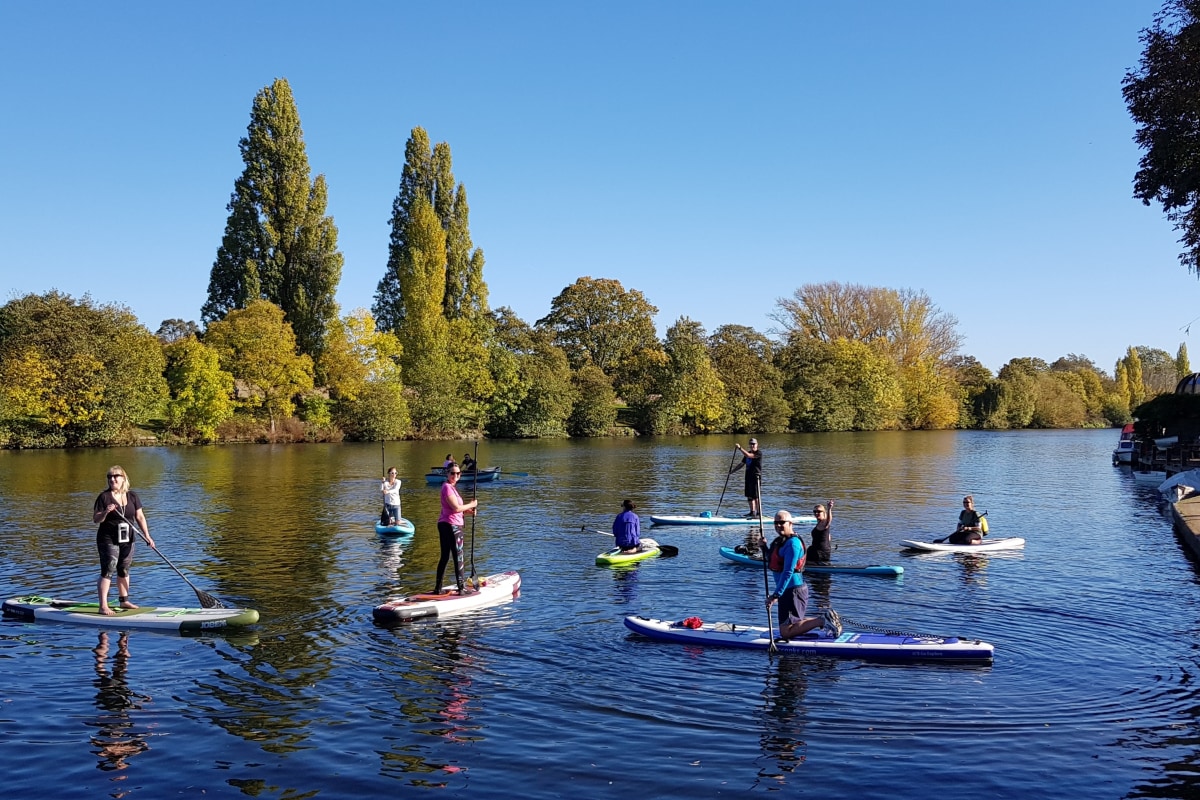 Thames Ditton paddleboarding book SUP