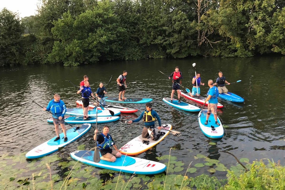 book canoeing at UK active outdoors  