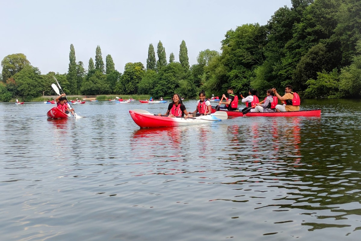 Book now kayaking with with The Sharks