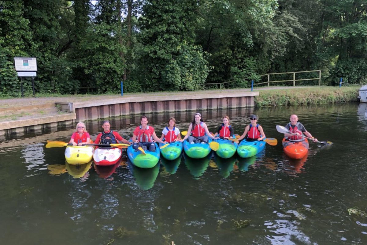 Kayaking with Essex Slalom Squad