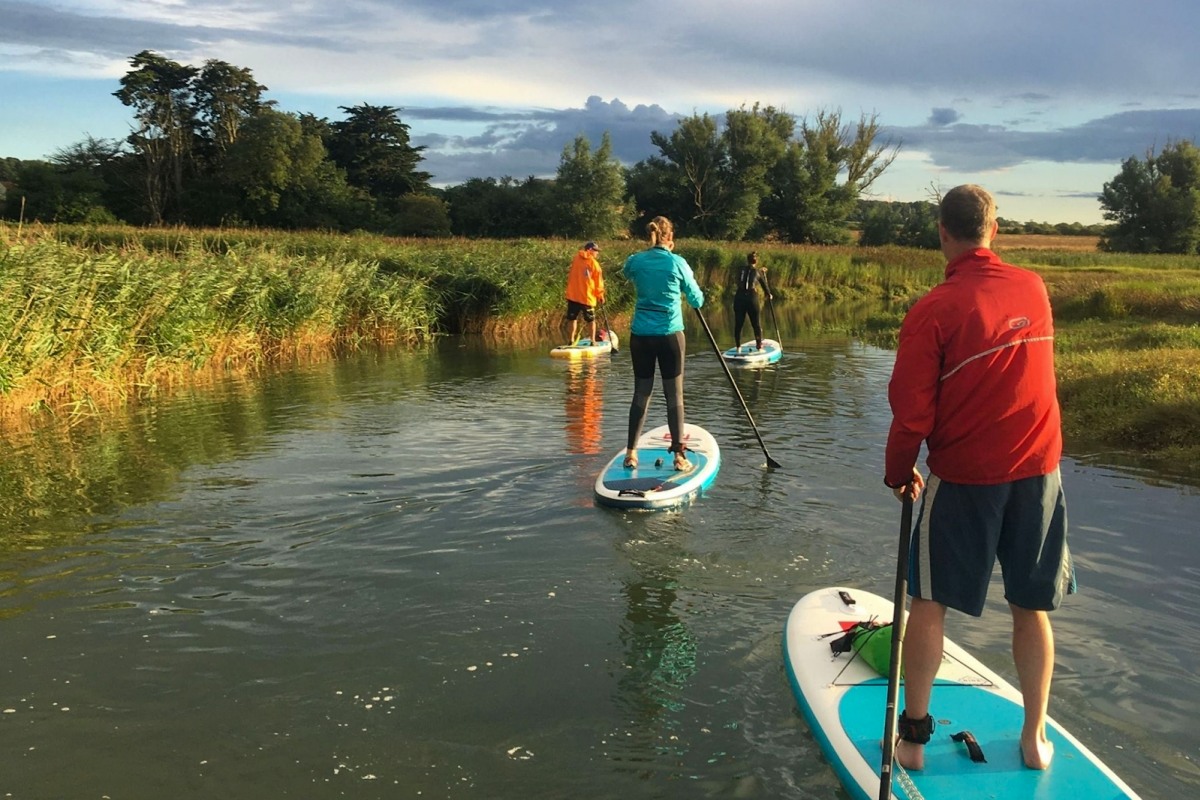 SUP with Brancaster Boards