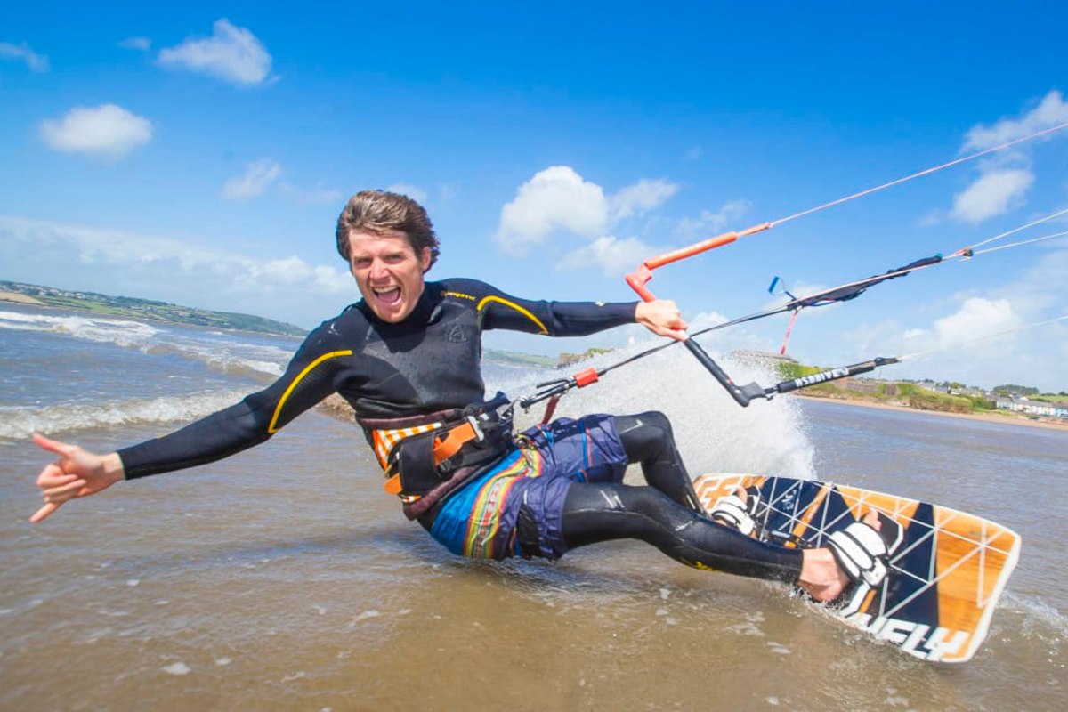 hooked kitesurfing duncannon ireland