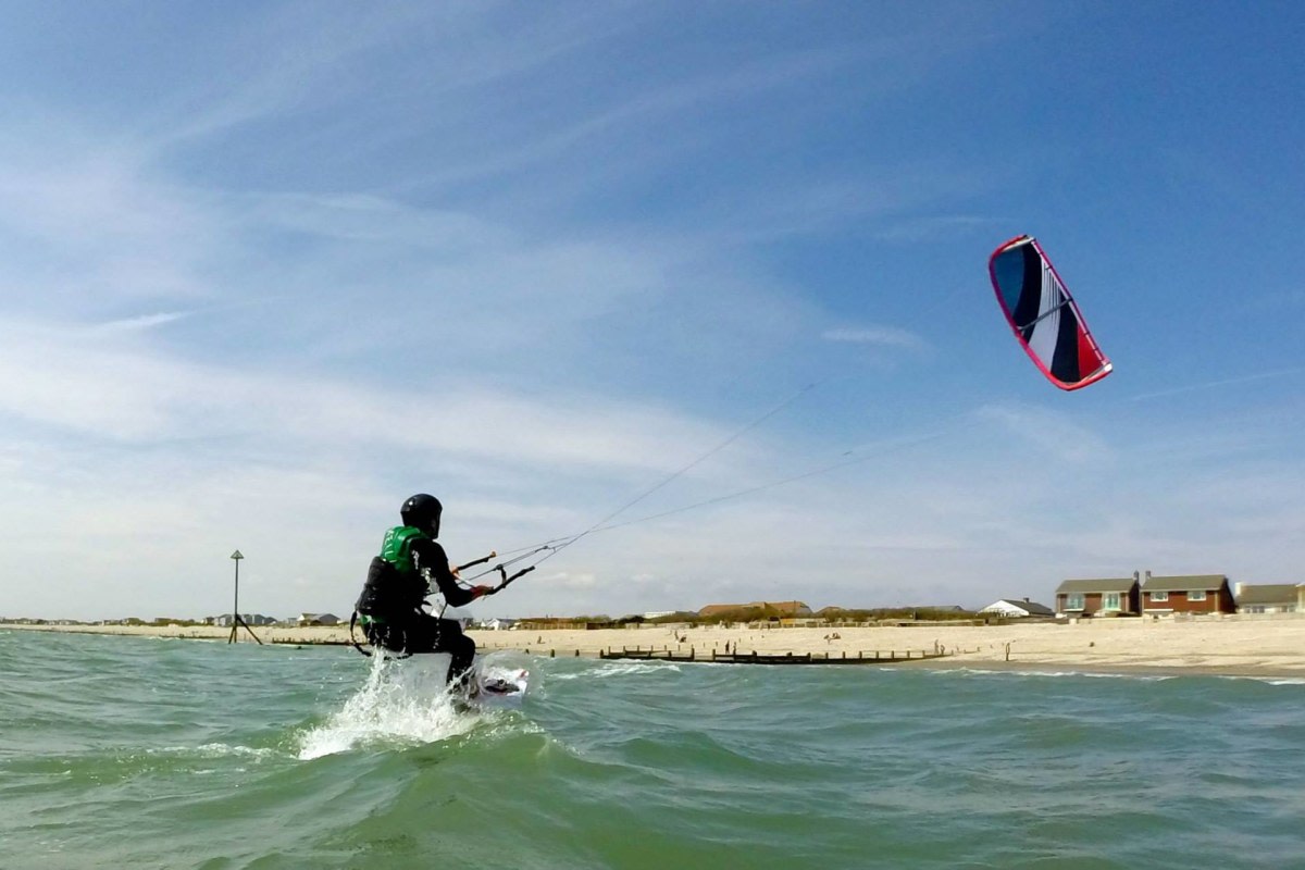 get kiteboarding chichester west sussex