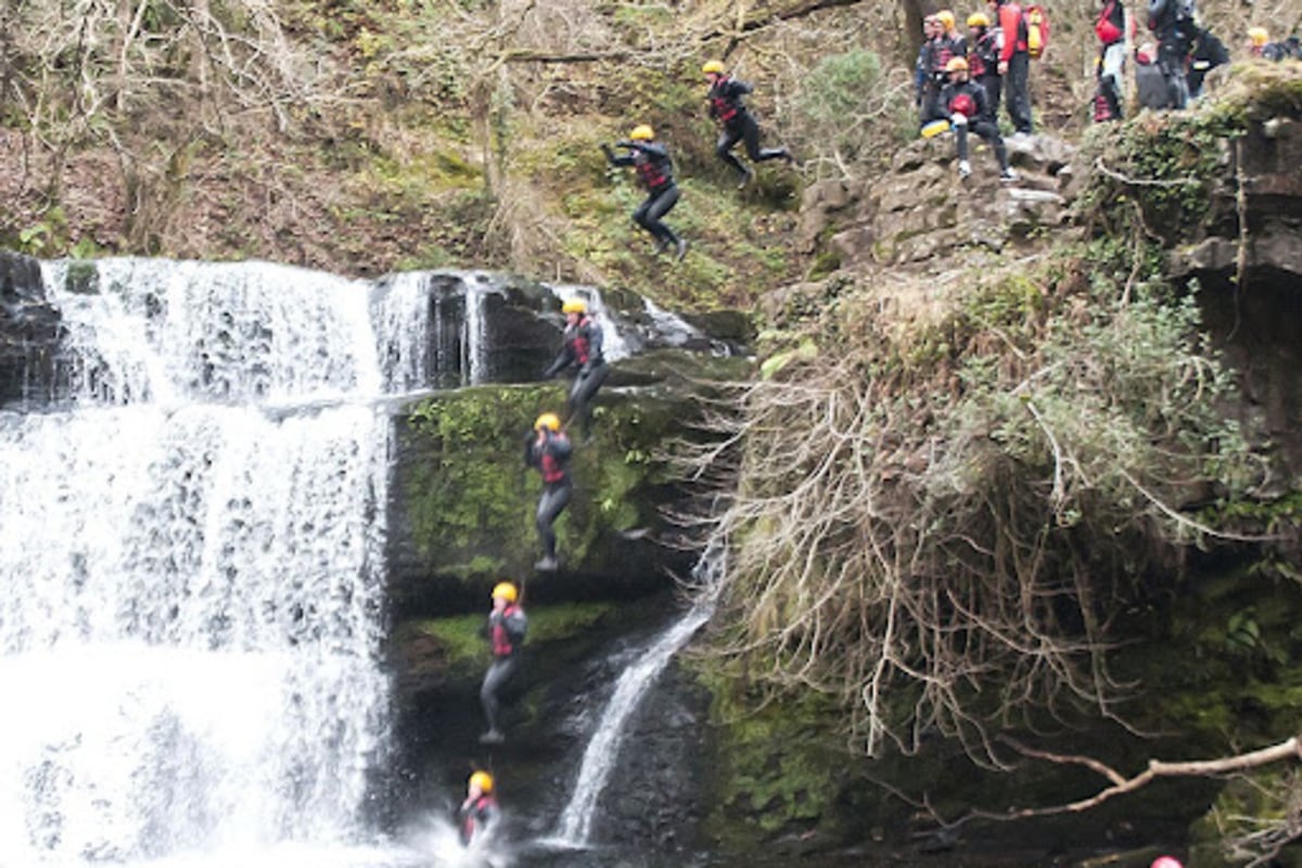 adventures wales canyoning